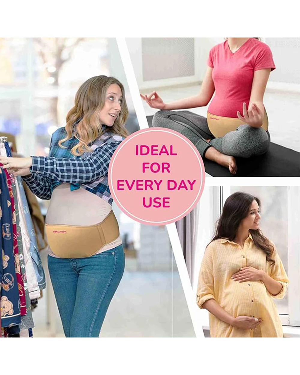 NewMom Maternity Binder-Maternity Support Belt-Eases Lower Back Pain During Pregnancy - Image 6