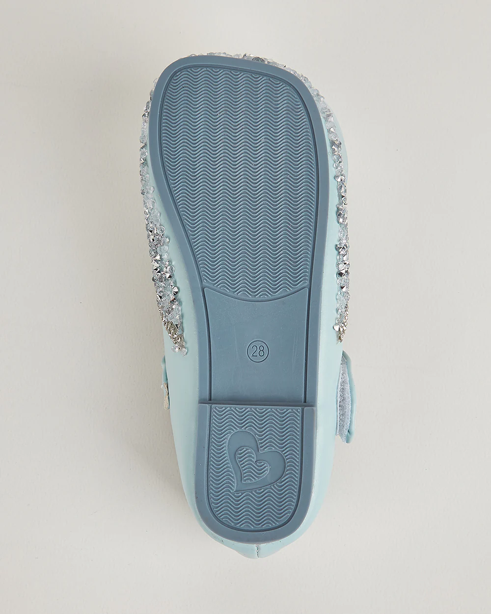 NINO BELLO Blue Elsa Velcro Bellies For Infants - Image 3