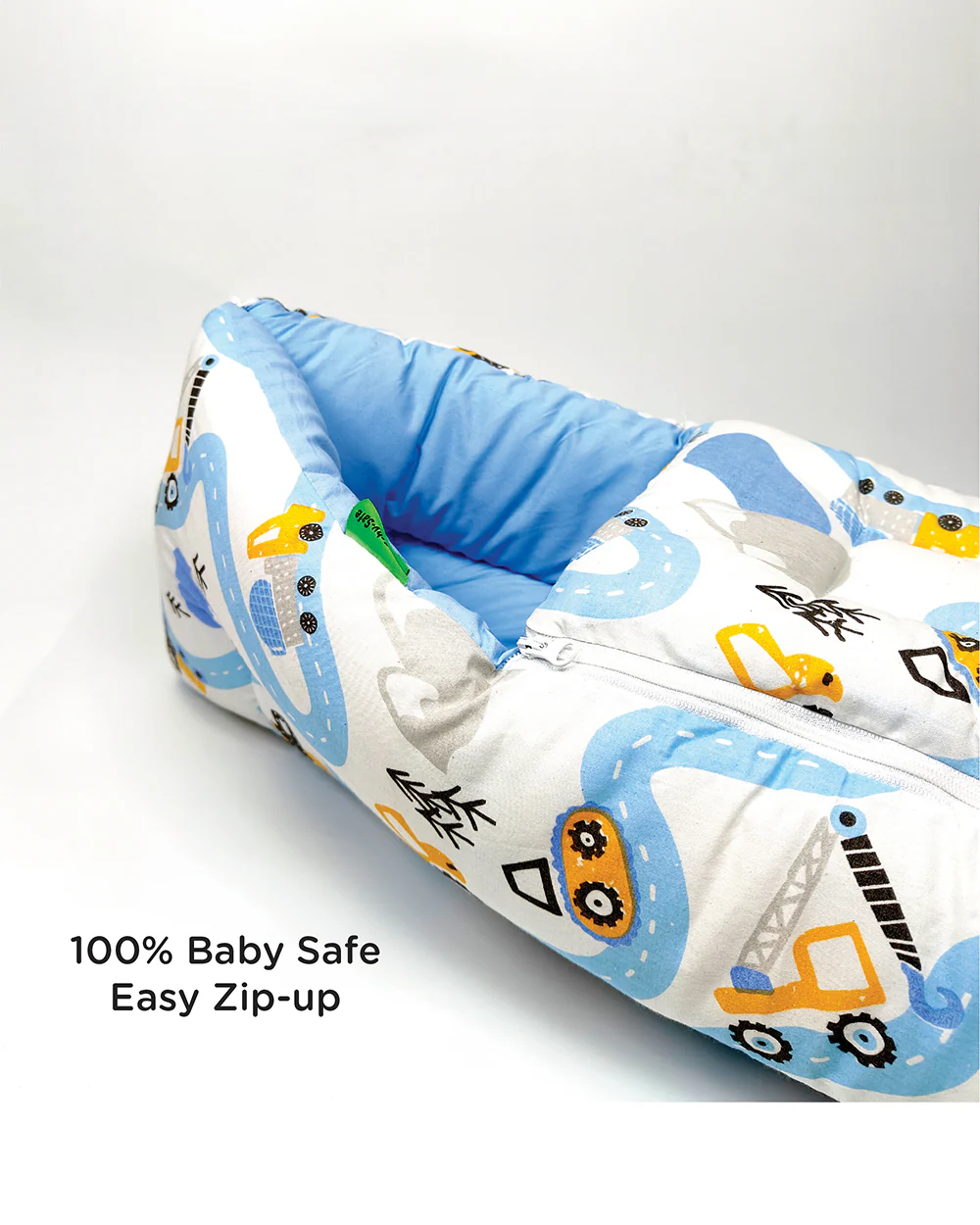 nuluv Baby Carrier Nest-100% Cotton With Antimicrobial & Hypoallergenic Filling-Transport-Newborn Bed - Image 4