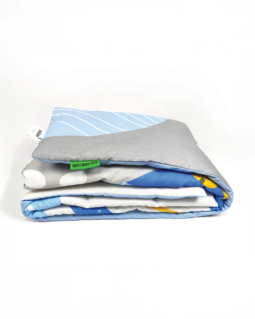 nuluv Baby Gadda Set-100% Cotton With Antimicrobial & Hypoallergenic Filling-Transport-Pack of 5-For Infants - Image 3