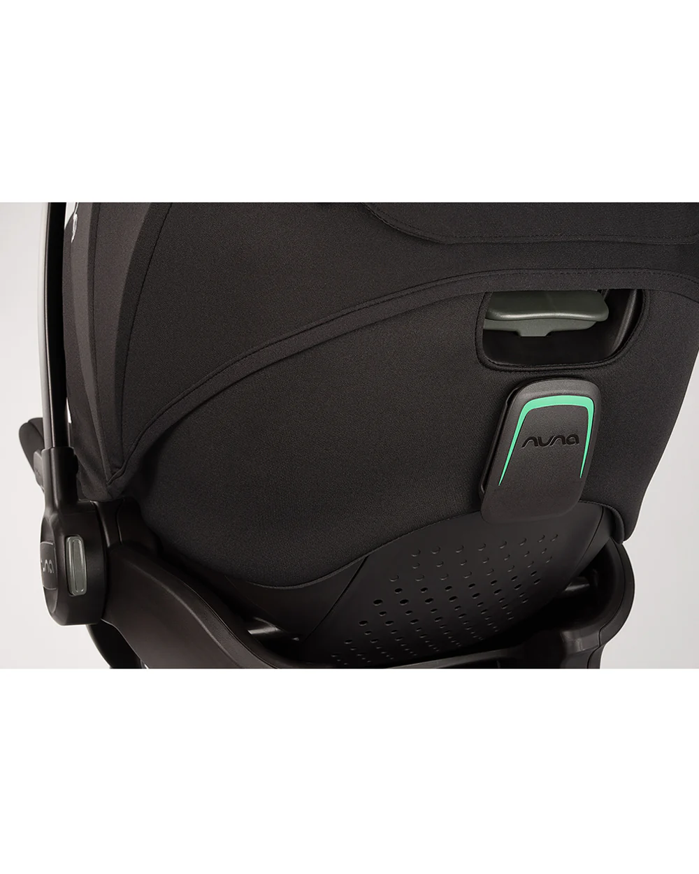 Nuna Arra Flex Baby Car Seat-Rear Facing-Flat Recling Seat 157 Degrees-3 Positions Recline-10 Positions Adjustable Headrest-For 0 to 2Y (Upto 13 Kg)-Caviar - Image 11