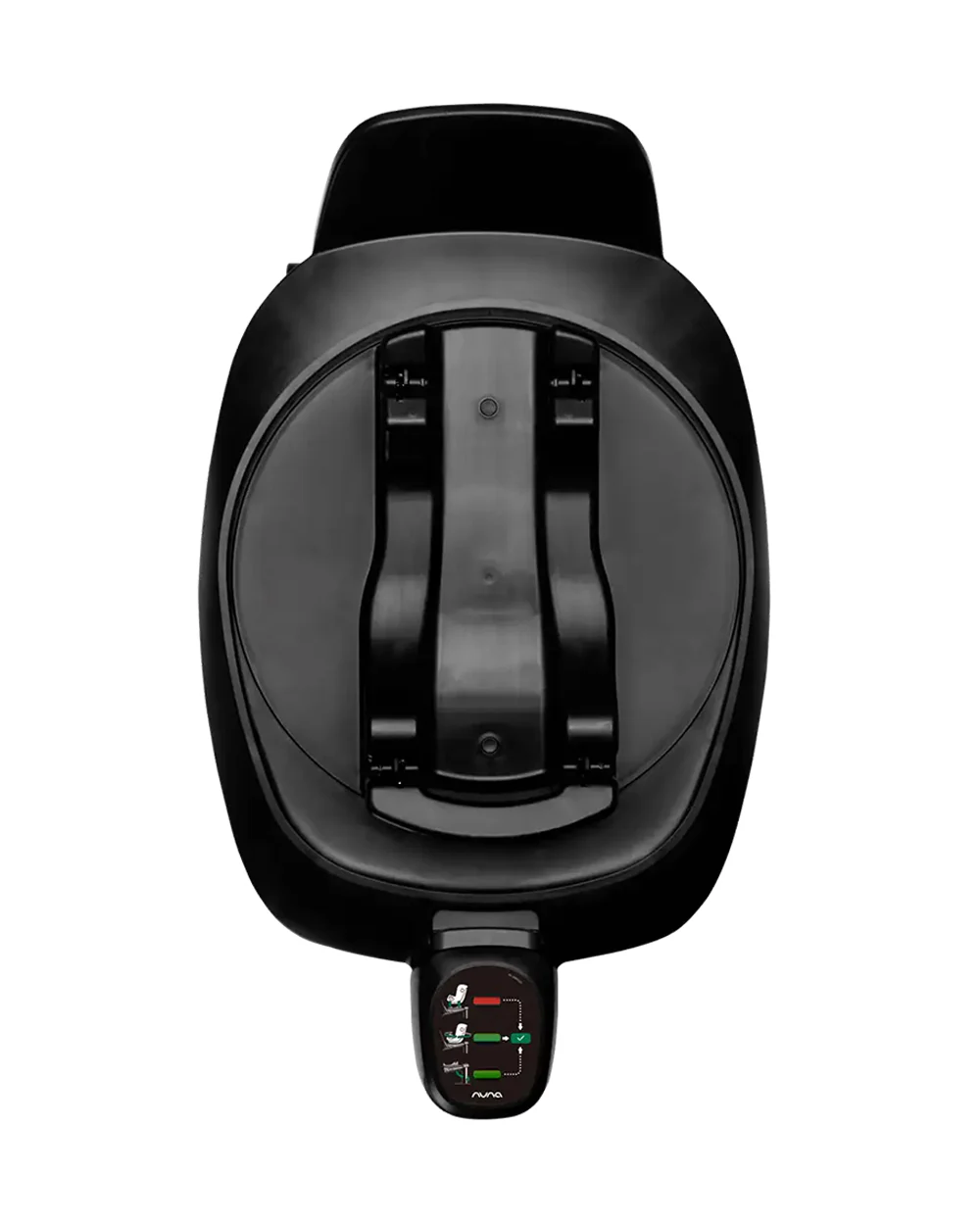 Nuna Base Next Car Seat Base-10 ISOFIX Positions For Custom Fit on Vehicle Seat-360 Rotation For Easy Harnessing-Next System Compatible-Caviar - Image 4