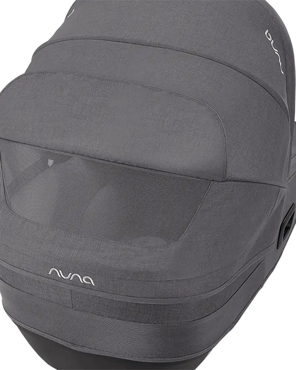 Nuna Cari NEXT Baby Carry Cot-Doubling As Car Seat & Carry Cot-3 Point Harness-With Organic Jersey Infant Insert & Dream Drape-2 Years Warranty-For 0 to 12M (Upto 13 Kg)-Granite - Image 15