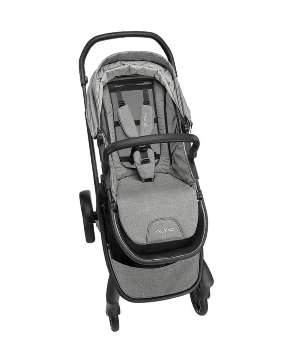 Nuna Demi Grow Baby Stroller-With Cup Holder-Converts to Double or Twin Stroller-Custom Dual Suspension-Pram for 6M to 4Y (Upto 22 Kg)-Frost - Image 11