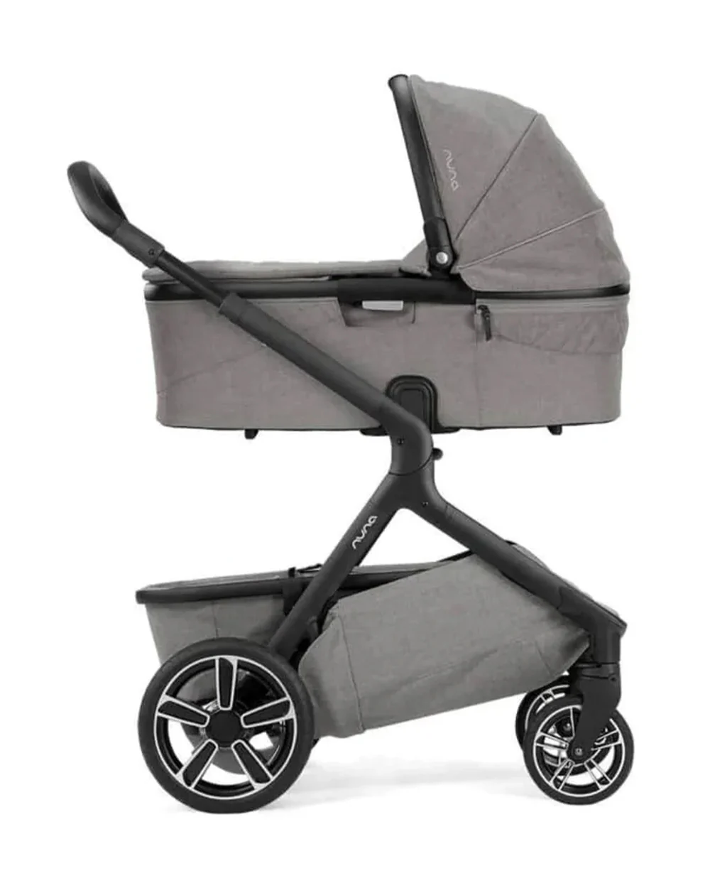 Nuna Demi Grow Baby Stroller-With Cup Holder-Converts to Double or Twin Stroller-Custom Dual Suspension-Pram for 6M to 4Y (Upto 22 Kg)-Frost - Image 8