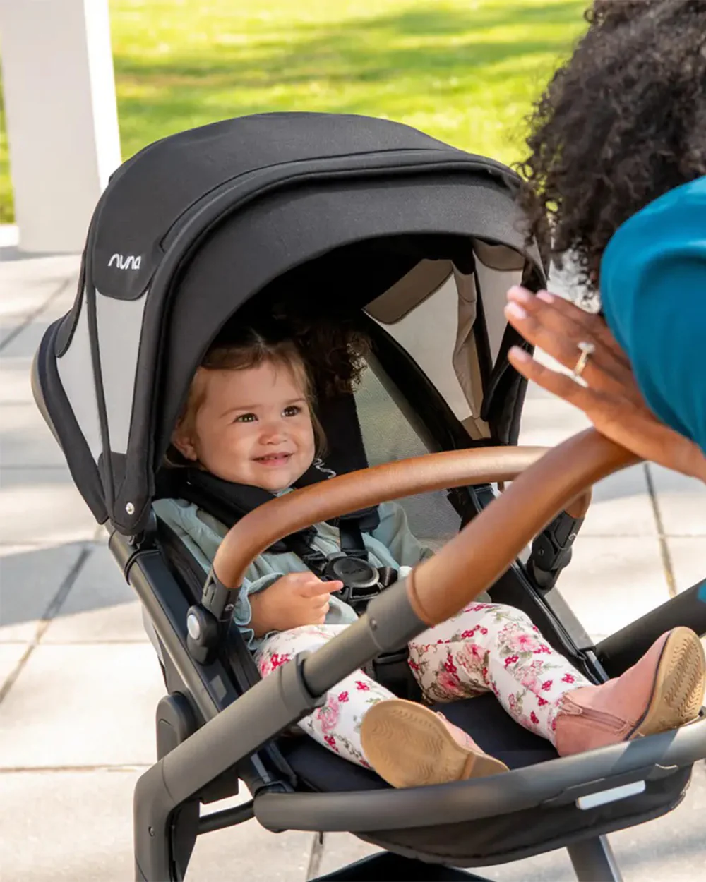 Nuna Demi Grow Baby Stroller-With Cup Holder-Converts to Double or Twin Stroller-Custom Dual Suspension-Pram for 6M to 4Y (Upto 22 Kg)-Oxford - Image 11