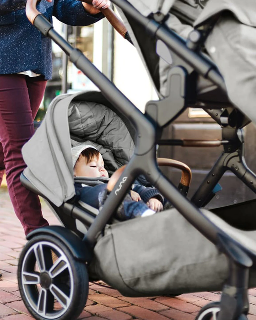 Nuna Demi Grow Sibling Seat-3 Position Recline-Upto 15 Kg-Frost - Image 6
