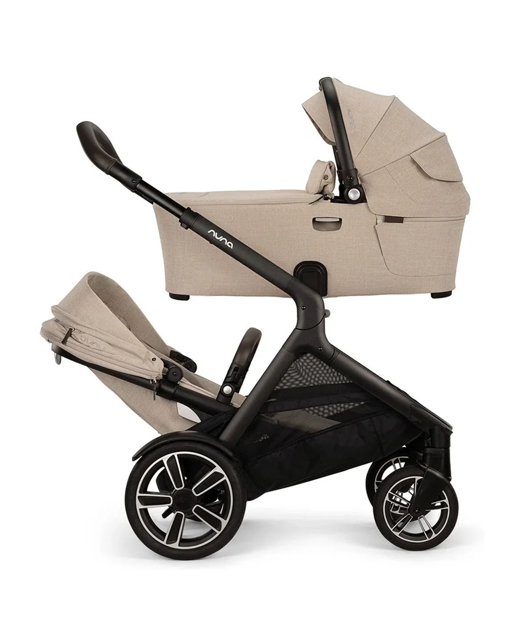 Nuna Demi Next Baby Stroller-With Cup Holder-Height Adjustable Parent Handle Bar-Reversible Seat-Wide Front Wheels-10 Kg Spacious Basket-2 Years Warranty-For 6M to 4Y (Upto 22 Kg)-Biscotti - Image 10
