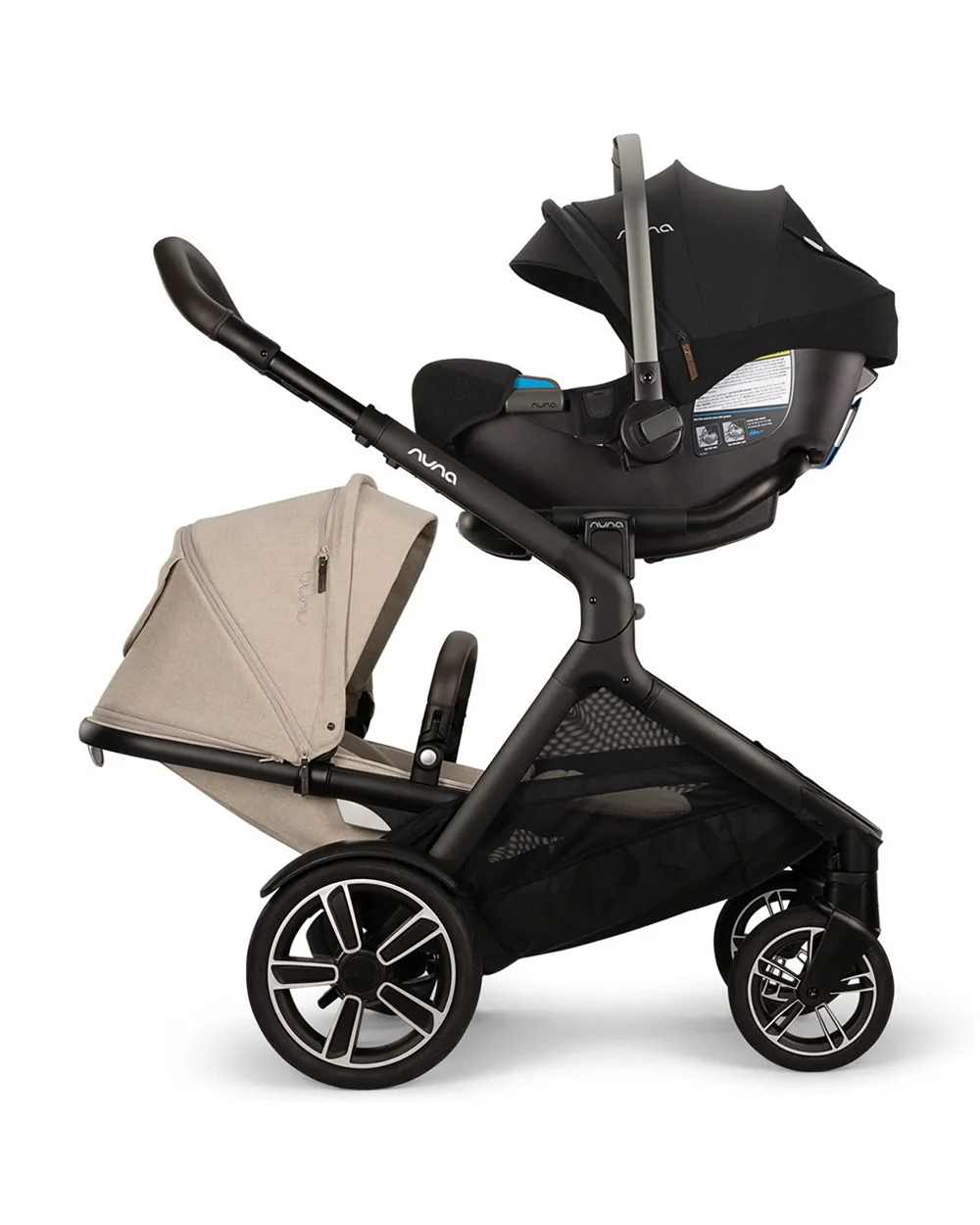 Nuna Demi Next Baby Stroller-With Cup Holder-Height Adjustable Parent Handle Bar-Reversible Seat-Wide Front Wheels-10 Kg Spacious Basket-2 Years Warranty-For 6M to 4Y (Upto 22 Kg)-Biscotti - Image 17