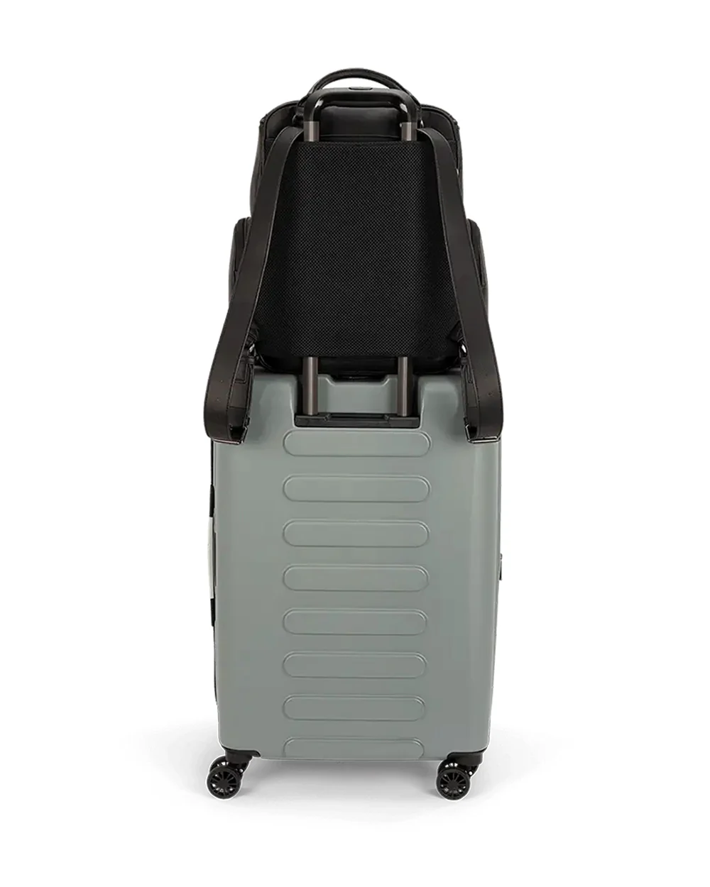 Nuna Essential Diaper Bag-Backpack-Changing Pad With Magnetic Closure-Removable Toiletry Pouch-Back Pocket Unzips Into Trolley Sleeve-Caviar - Image 14