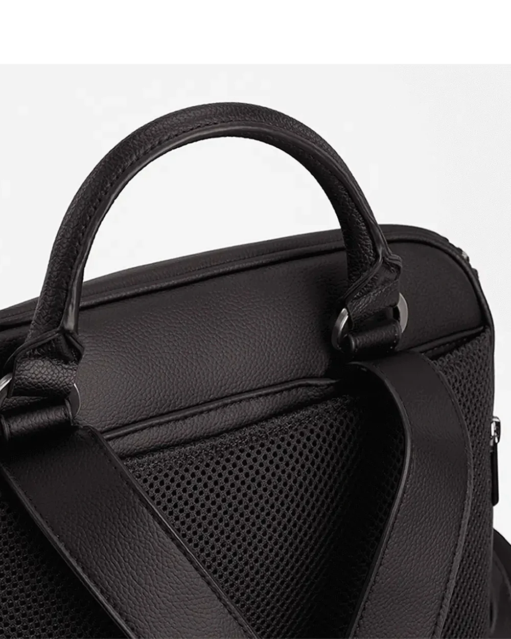 Nuna Essential Diaper Bag-Backpack-Changing Pad With Magnetic Closure-Removable Toiletry Pouch-Back Pocket Unzips Into Trolley Sleeve-Caviar - Image 16