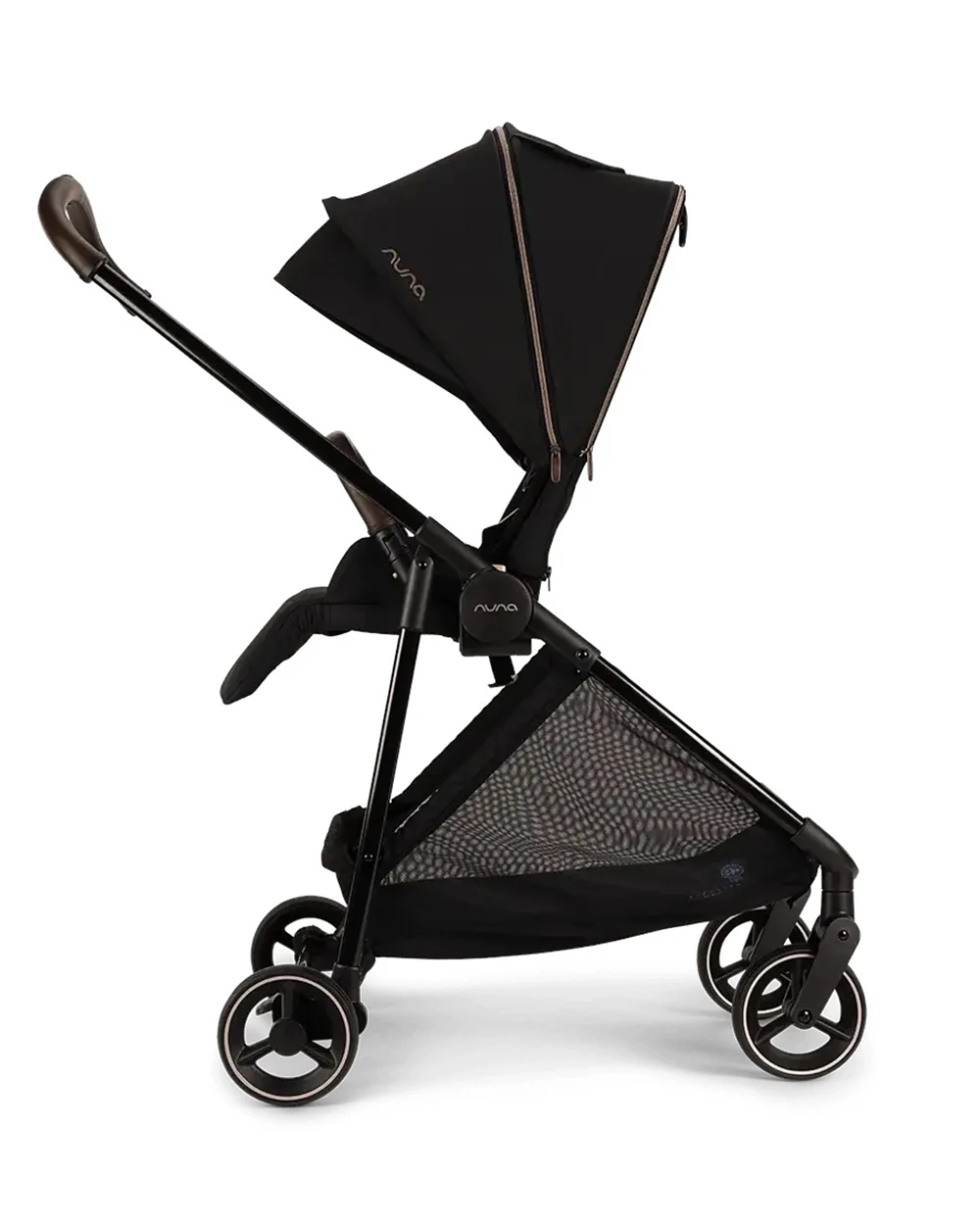 Nuna Ixxa Lightweight Baby Stroller-Reversible Seat-Compact Fold-Pram for 0M+ (Upto 15Kg)-Riveted - Image 7