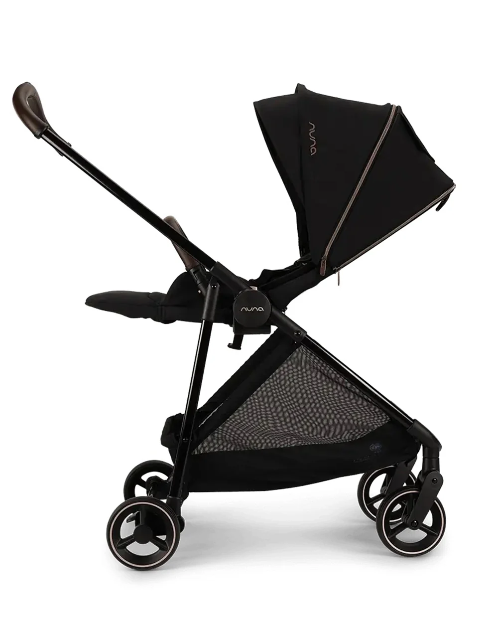 Nuna Ixxa Lightweight Baby Stroller-Reversible Seat-Compact Fold-Pram for 0M+ (Upto 15Kg)-Riveted - Image 9