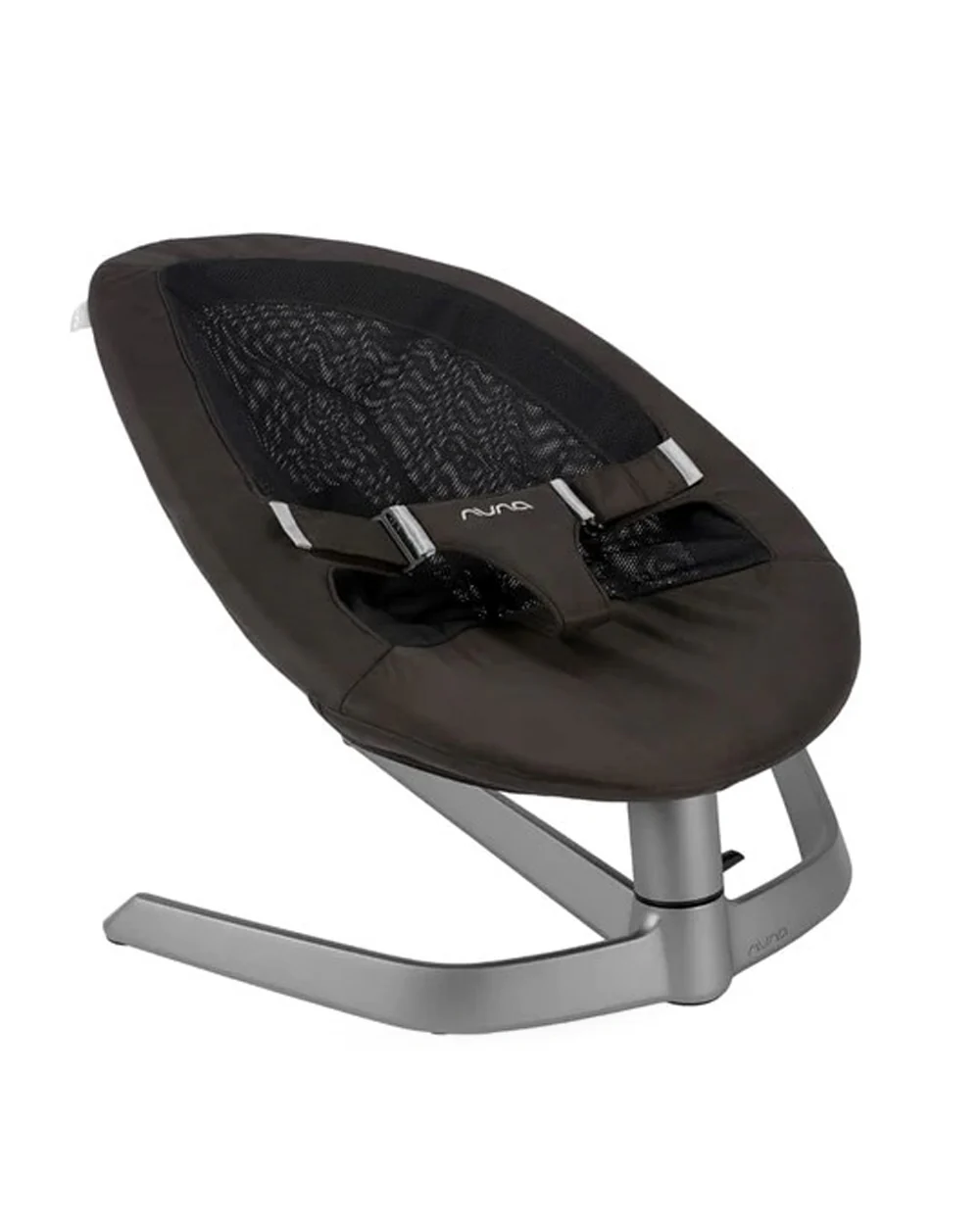 Nuna Leaf Baby Swing-Locks In Stationary Position-Quiet Side to Side Motion-For Infants-Dusk - Image 4