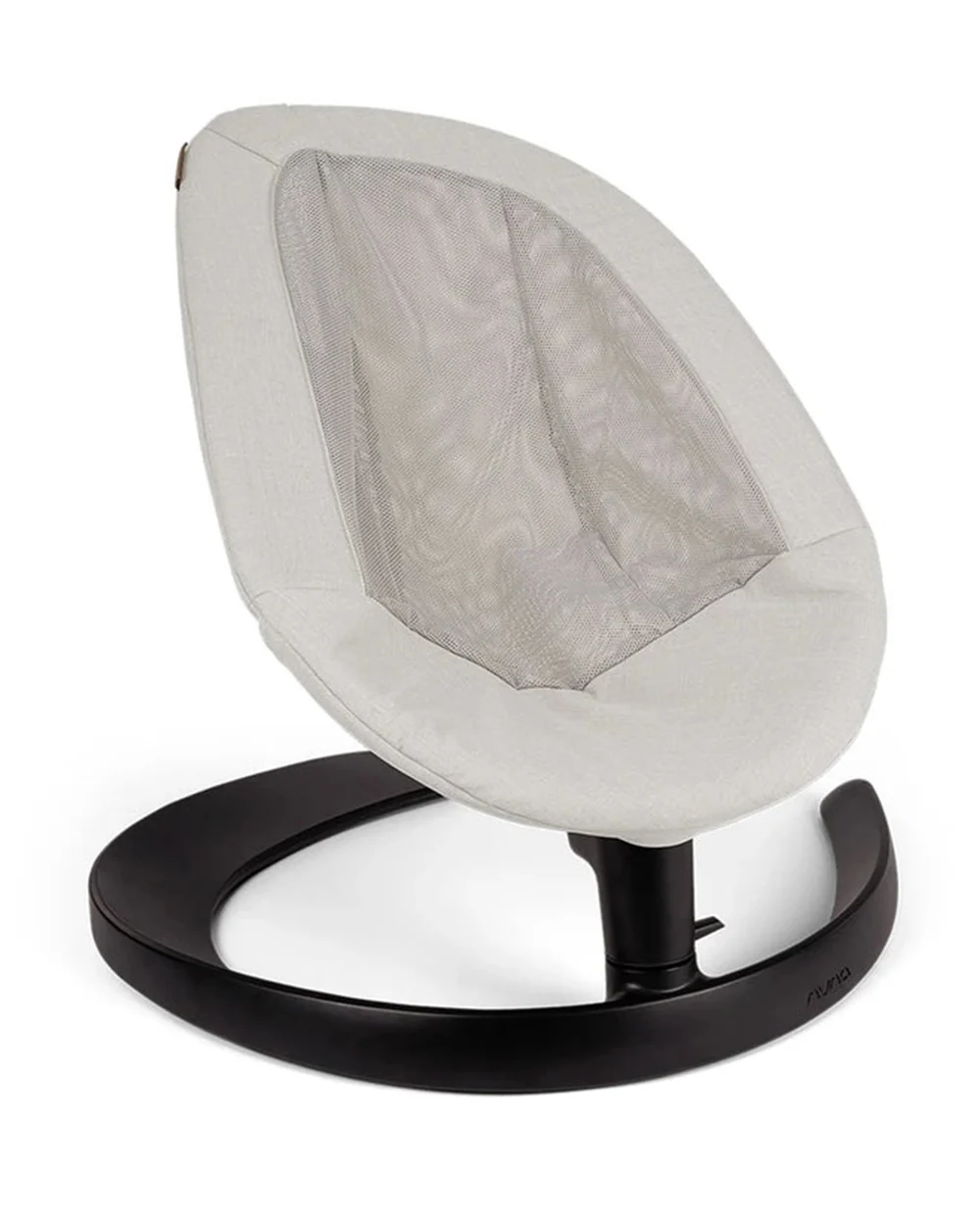 Nuna Leaf Grow Baby Bouncer-Organic Jersey Knit Cotton Insert-3 Ergonomic Recline Positions-With Toy Bar-2 Years Warranty-For Infants-Driftwood - Image 7