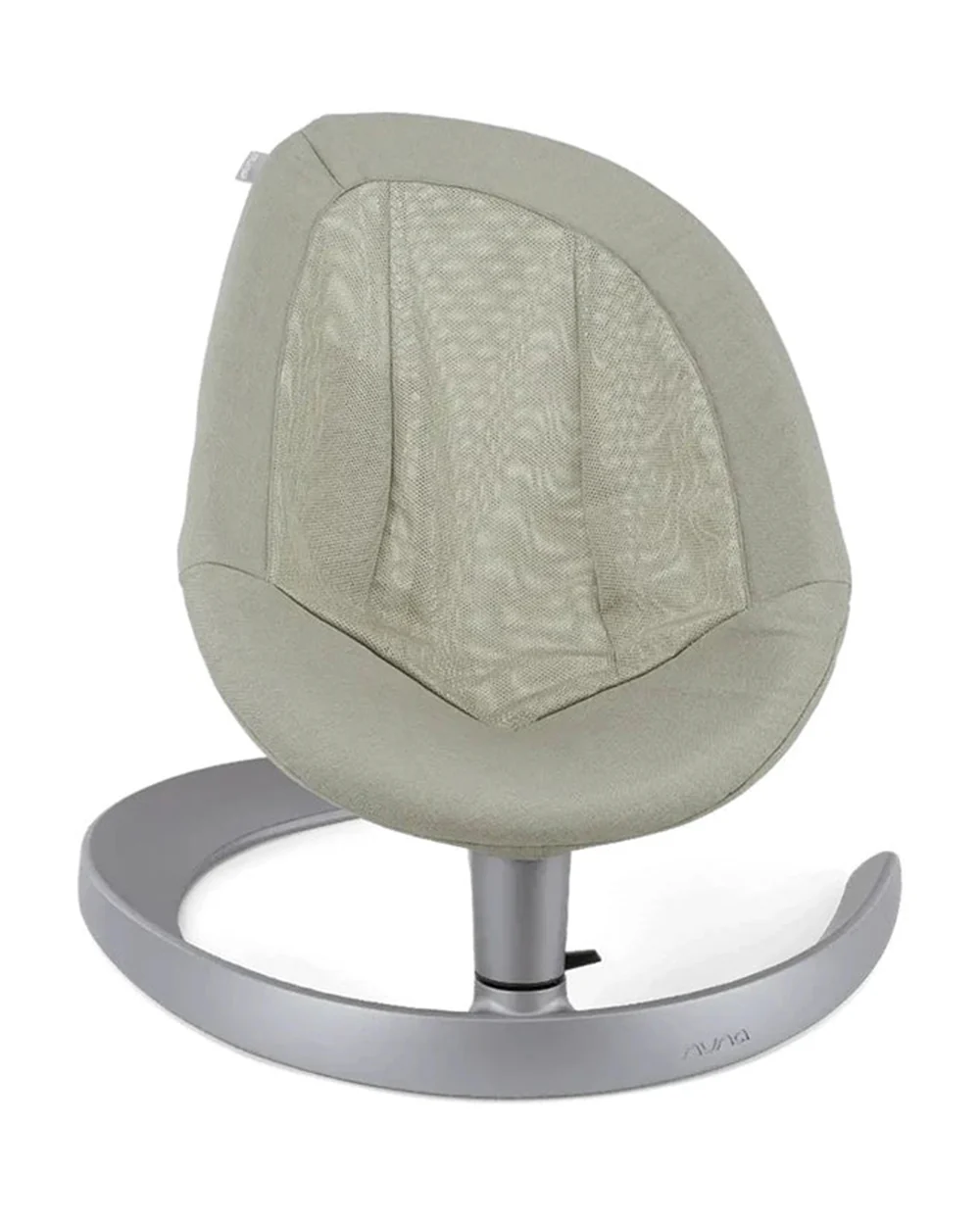 Nuna Leaf Grow Baby Bouncer-Organic Jersey Knit Cotton Insert-3 Ergonomic Recline Positions-With Toy Bar-2 Years Warranty-For Infants-Thyme - Image 4