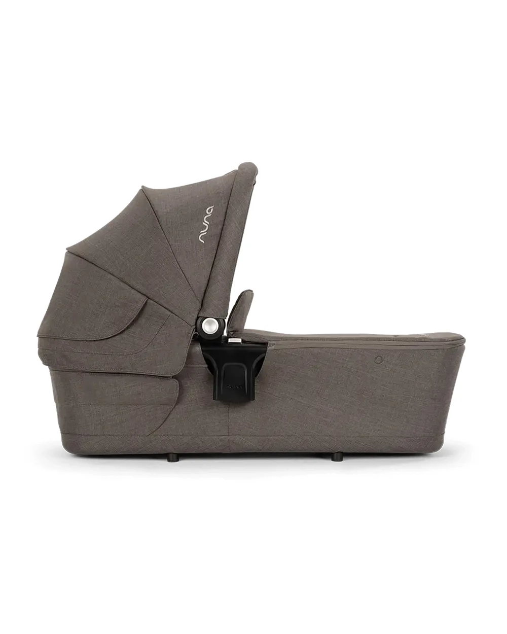 Nuna LYTL Baby Carry Cot-With Dream Drape & Ventilated Mesh Panel-Integrated Release Buttons-Compact & Flat Fold-Includes Rain Cover-2 Years Warranty-Upto 9 Kg-Thunder - Image 5