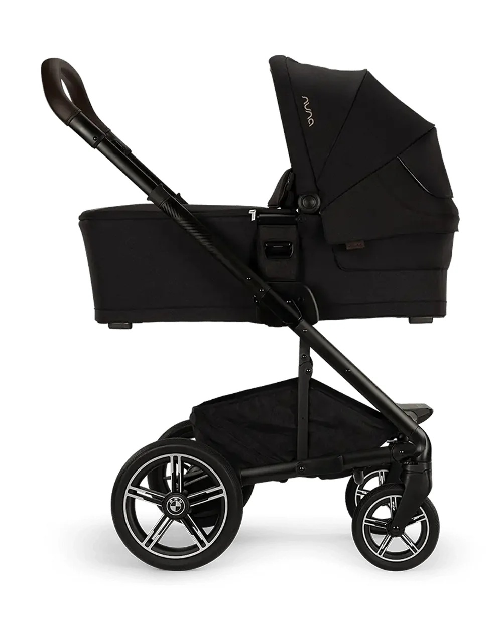 Nuna MIXX Next BMW Collection Stroller-With Cup Holder-Metal BMW Badge On Window Flap-Exclusvie Wheels With BMW Trinity Pattern-2 Years Warranty-Pram for 0 to 4Y (Upto 22 Kg)-Element - Image 21