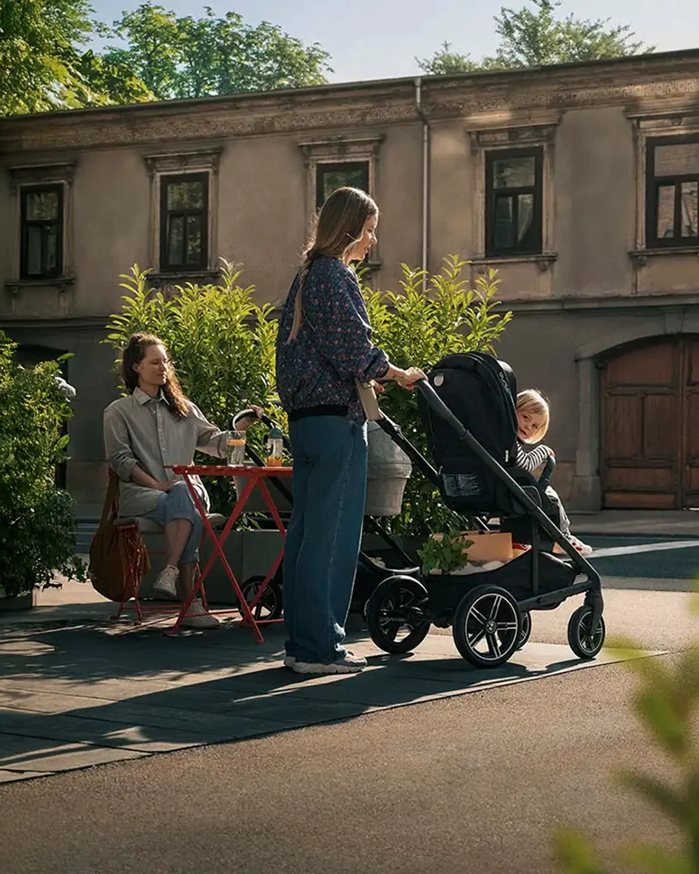 Nuna MIXX Next BMW Collection Stroller-With Cup Holder-Metal BMW Badge On Window Flap-Exclusvie Wheels With BMW Trinity Pattern-2 Years Warranty-Pram for 0 to 4Y (Upto 22 Kg)-Element - Image 27