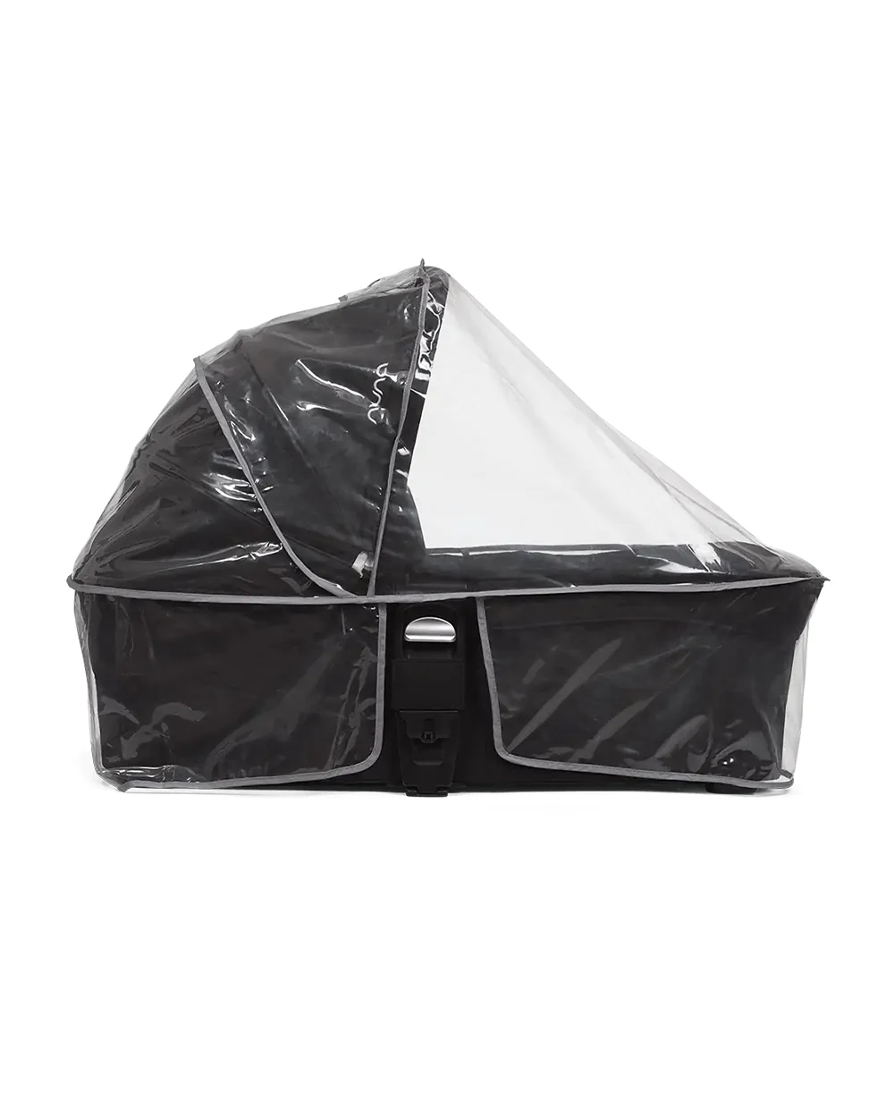Nuna MIXX Carry Cot-Protective UPF 50+ Canopy-Compact Flat Fold-Non Slip Feet-For 0M+ (Upto 9 Kg)-Caviar - Image 10