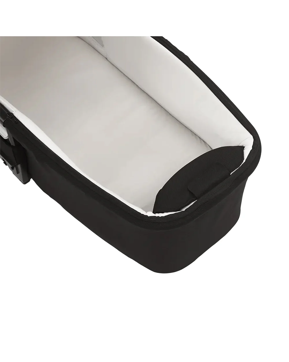 Nuna MIXX Carry Cot-Protective UPF 50+ Canopy-Compact Flat Fold-Non Slip Feet-For 0M+ (Upto 9 Kg)-Caviar - Image 7
