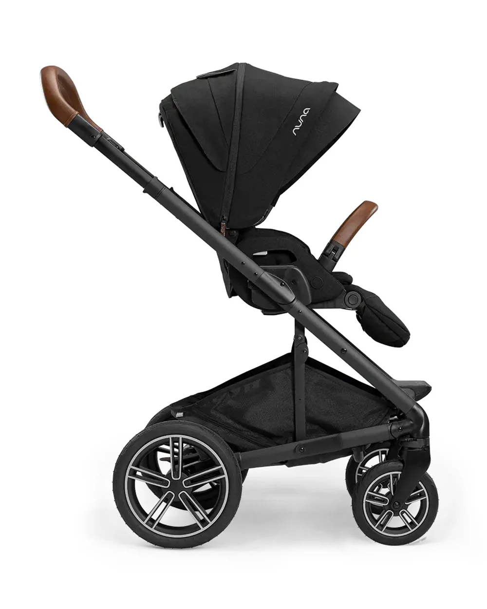 Nuna MIXX Next Stroller & MIXX Next Carry Cot Travel System-With Cup Holder-Caviar - Image 9
