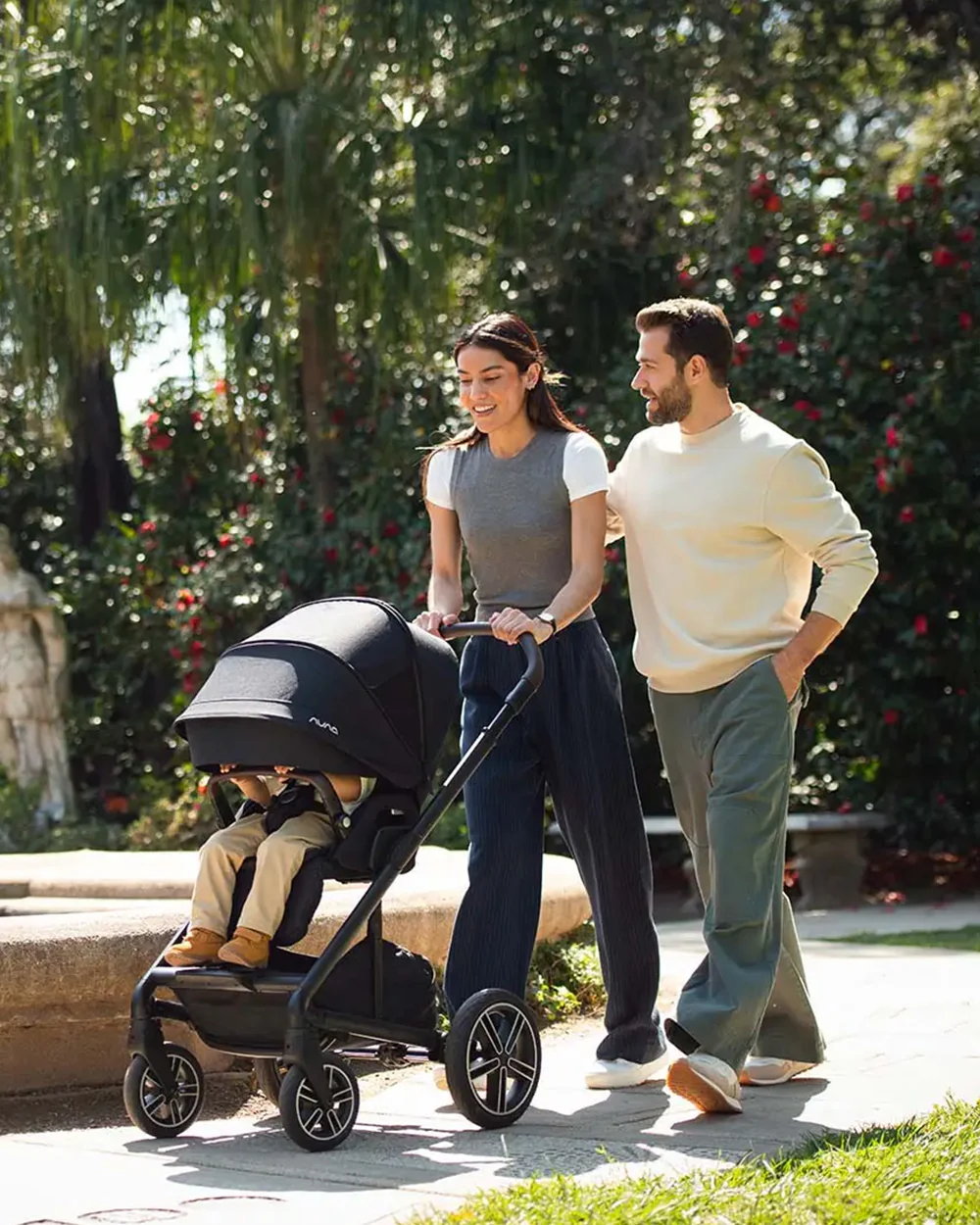 Nuna MIXX Next Baby Stroller-With Cup Holder-Height Adjustable Parent Handle Bar-All Terrain Big Rear Wheels-Includes Rain Cover & Post Adaptors-2 Years Warranty-Pram for 0 to 4Y (Upto 22 Kg)-Chestnut - Image 16