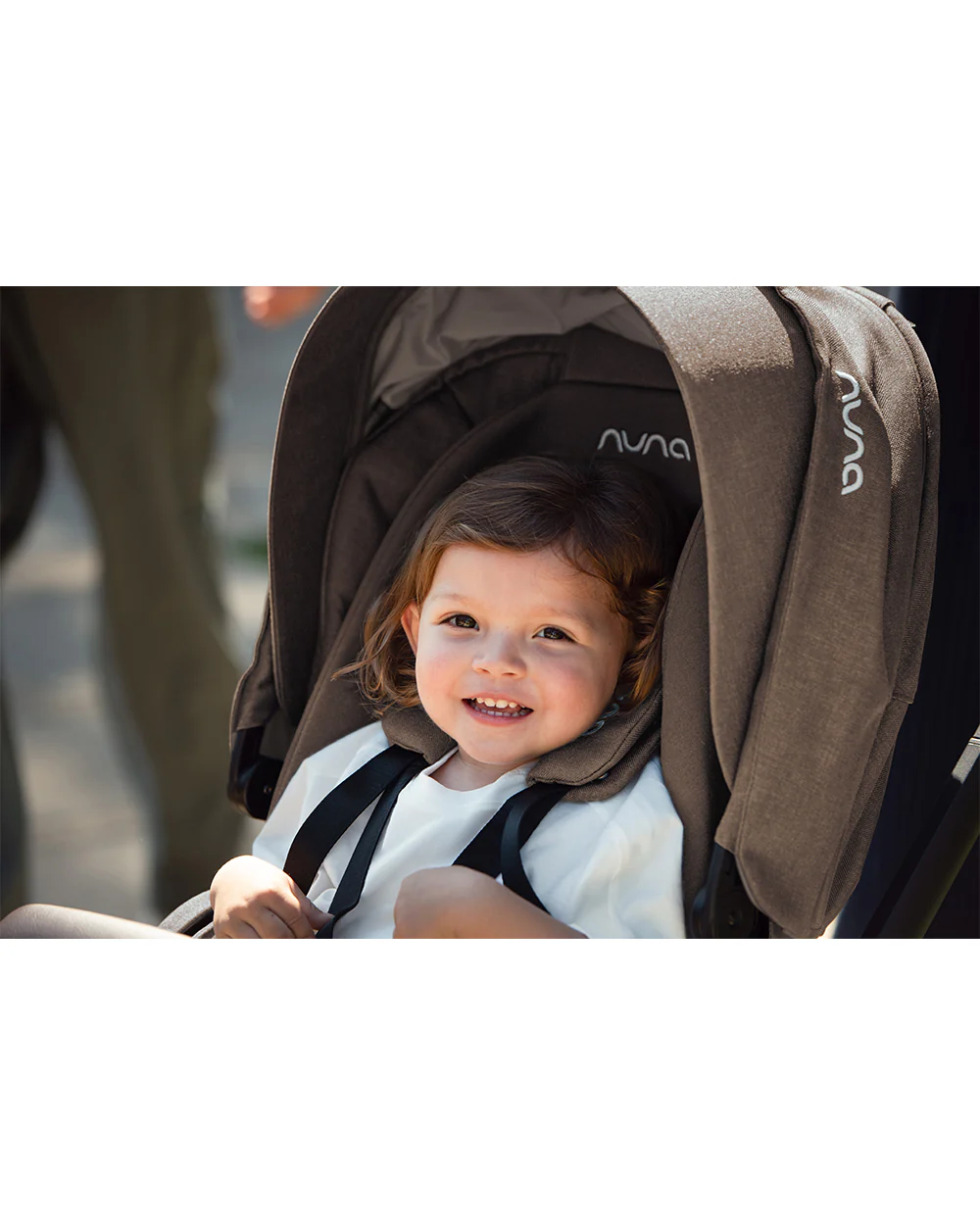Nuna MIXX Next Baby Stroller-With Cup Holder-Height Adjustable Parent Handle Bar-All Terrain Big Rear Wheels-Includes Rain Cover & Post Adaptors-2 Years Warranty-Pram for 0 to 4Y (Upto 22 Kg)-Chestnut - Image 20