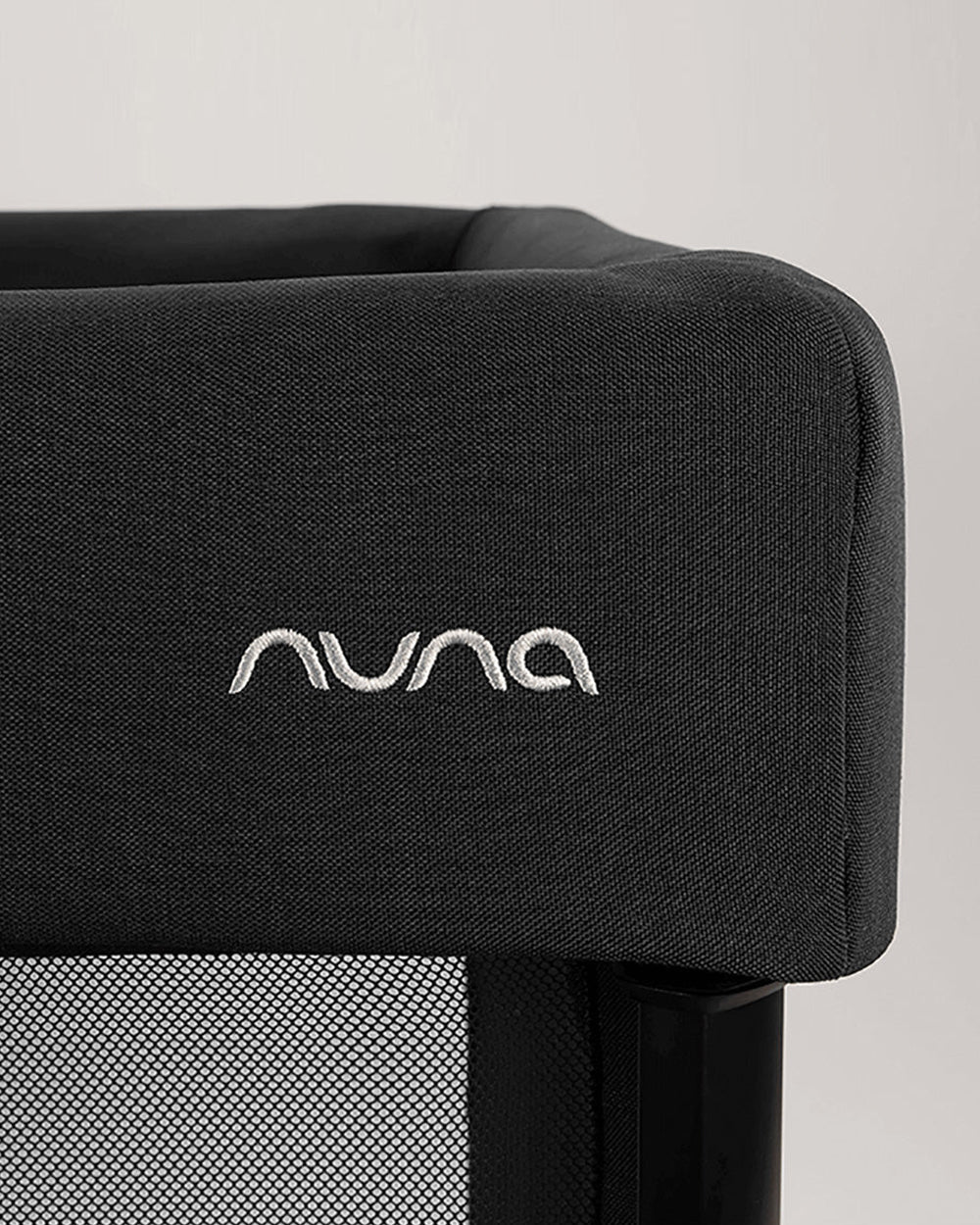 Nuna PAAL Playard & Travel Crib-Functions As A Bassinet-With Padded Edges For Extra Safety-With Removable Mattress & Two Adjustable Mattress Height-Compact Fold & Includes Travel Bag-Caviar - Image 6