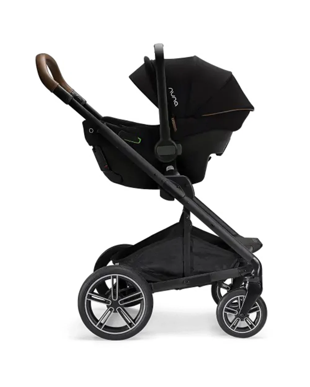 Nuna PIPA Urbn Baby Car Seat-Rear Facing-TUV Aircraft Certified-Integrated ISOFIX Connectors for Easy Installation-Ultra Lightweight-For 0M+ (Upto 13Kg)-Caviar - Image 21