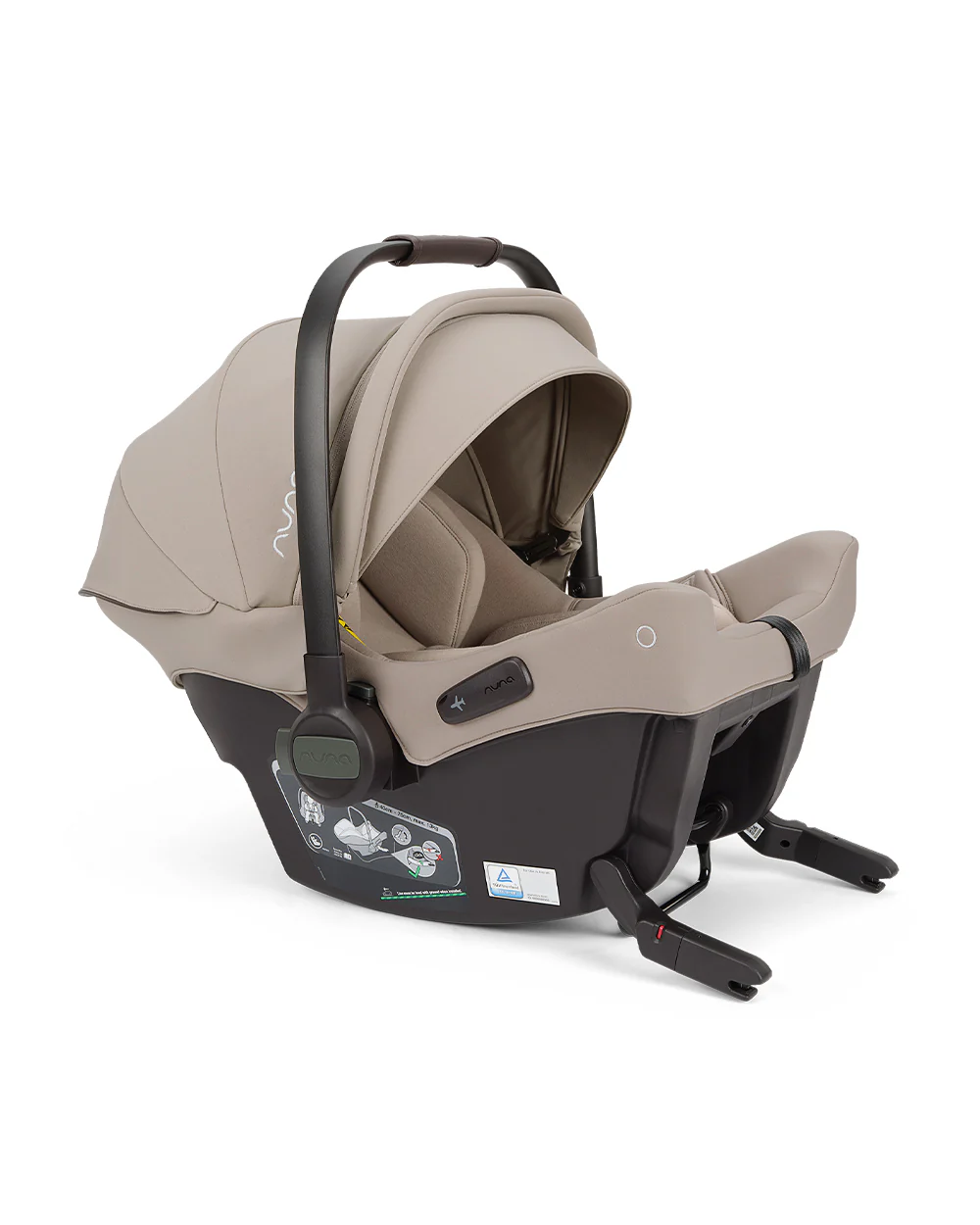 Nuna PIPA Urbn Baby Car Seat-Rear Facing-TUV Aircraft Certified-Integrated ISOFIX Connectors for Easy Installation-Ultra Lightweight-For 0M+ (Upto 13Kg)-Chateau - Image 7