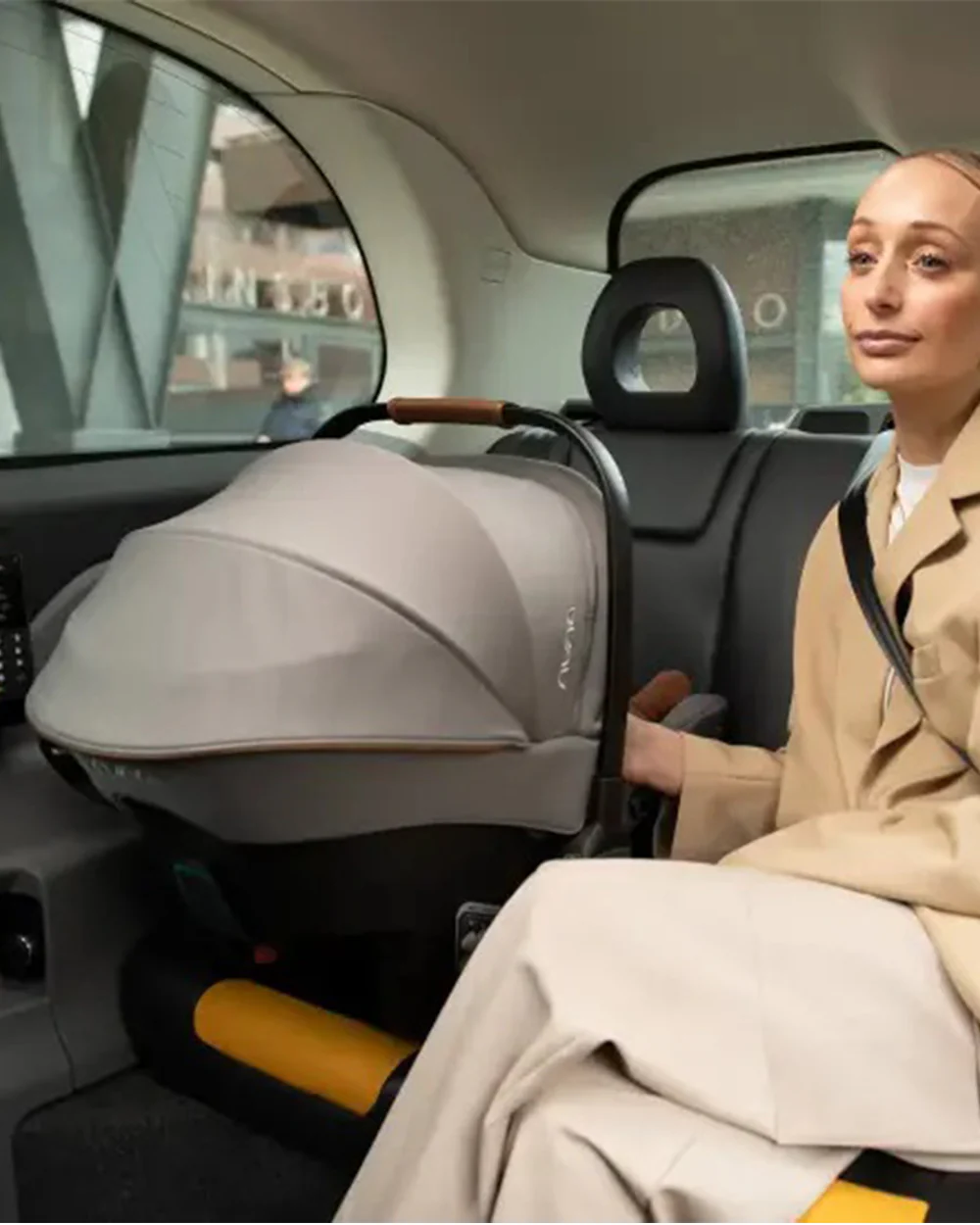 Nuna PIPA Urbn Baby Car Seat-Rear Facing-TUV Aircraft Certified-Integrated ISOFIX Connectors for Easy Installation-Ultra Lightweight-For 0M+ (Upto 13Kg)-Thunder - Image 19