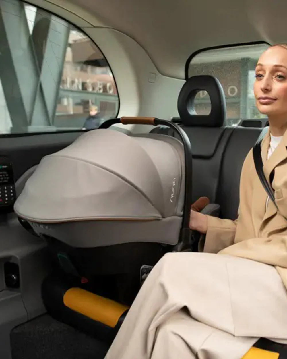 Nuna PIPA Urbn Baby Car Seat-Rear Facing-TUV Aircraft Certified-Integrated ISOFIX Connectors for Easy Installation-Ultra Lightweight-For 0M+ (Upto 13Kg)-Granite - Image 20