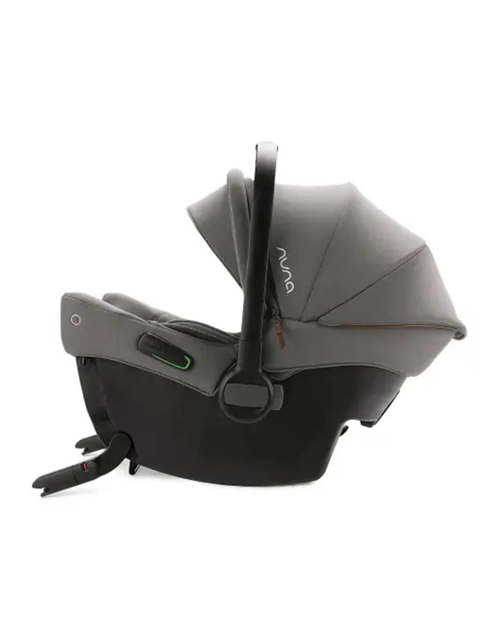 Nuna PIPA Urbn Baby Car Seat-Rear Facing-TUV Aircraft Certified-Integrated ISOFIX Connectors for Easy Installation-Ultra Lightweight-For 0M+ (Upto 13Kg)-Granite - Image 9