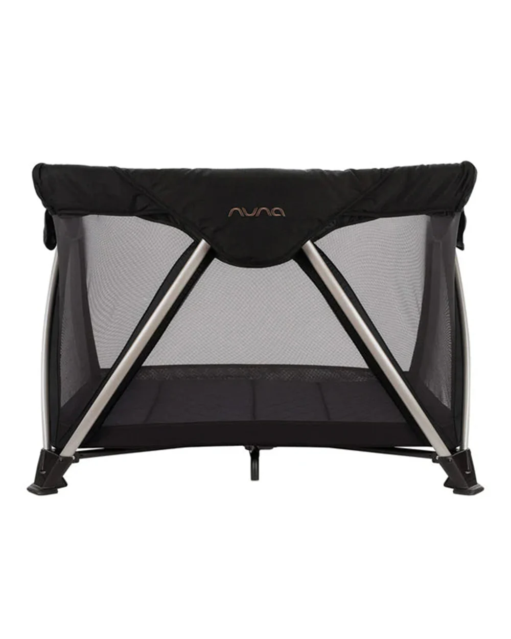 Nuna SENA Aire Travel Cot & Playard-With Triple-Layered Mesh Mattress-360 Degree Airflow-One Hand Fold-Light Weight & Portable-Includes Travel Bag-0 to 3Y-Riveted - Image 3