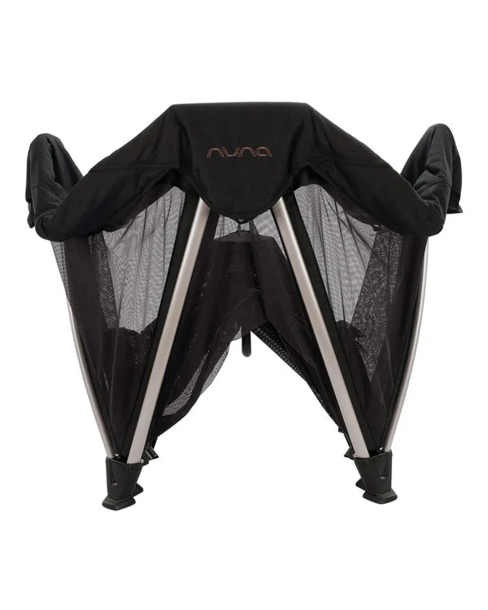 Nuna SENA Aire Travel Cot & Playard-With Triple-Layered Mesh Mattress-360 Degree Airflow-One Hand Fold-Light Weight & Portable-Includes Travel Bag-0 to 3Y-Riveted - Image 5