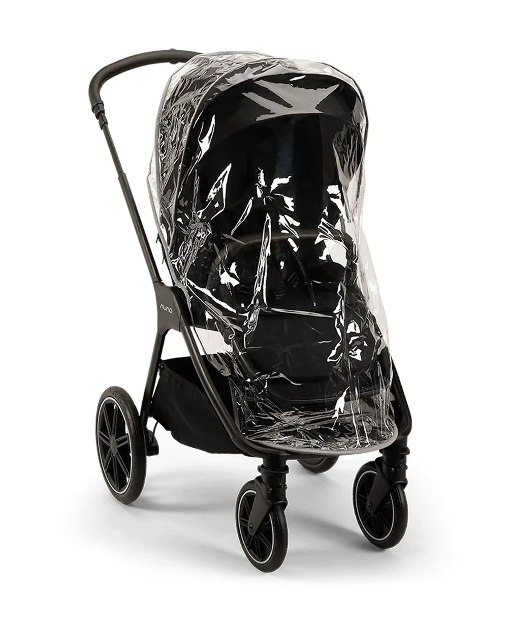 Nuna TRIV LX Baby Stroller-With Cup Holder-2025 Edition-All Terrain Big Rear Wheels-Reversible & Near Flat Reclining Seat-One Hand Fold-2 Years Warranty-For 0 to 4 Years (Upto 22 Kg)-Caviar - Image 16