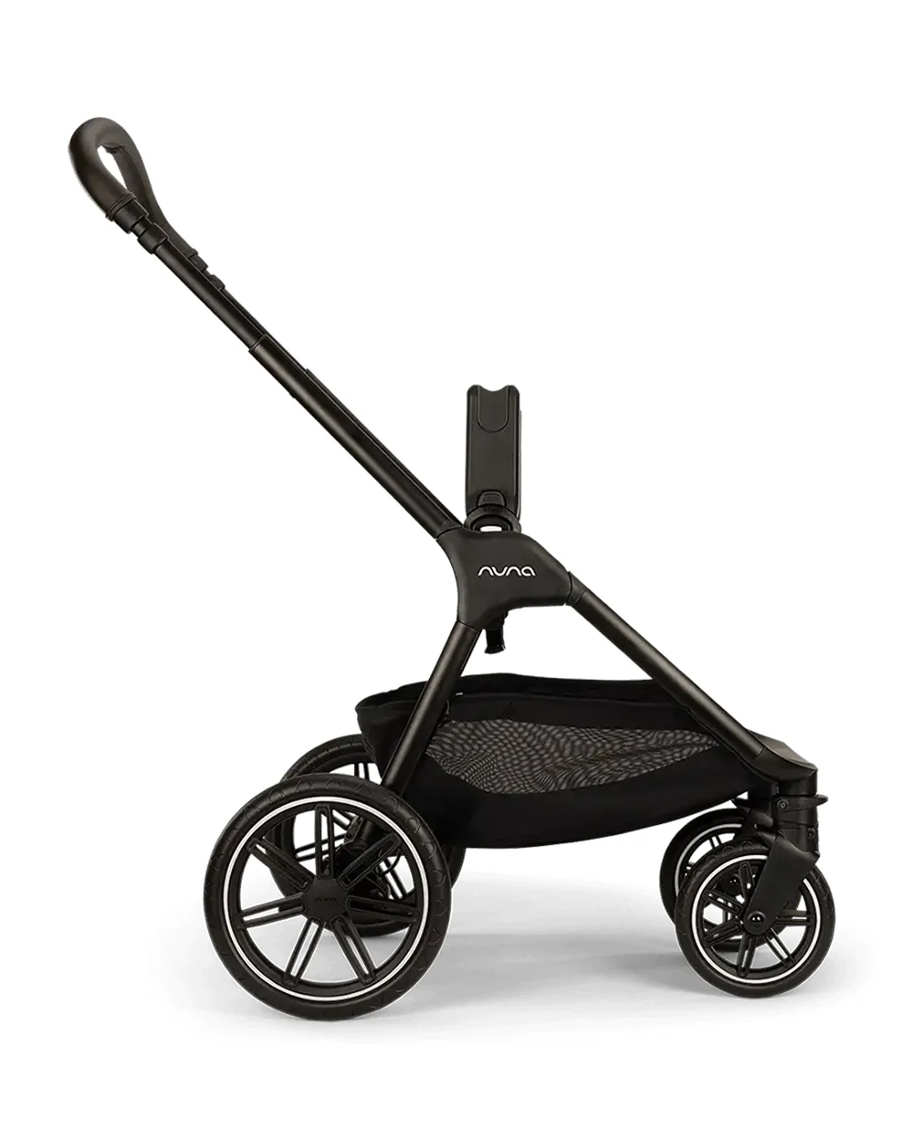 Nuna TRIV LX Baby Stroller-With Cup Holder-2025 Edition-All Terrain Big Rear Wheels-Reversible & Near Flat Reclining Seat-One Hand Fold-2 Years Warranty-For 0 to 4 Years (Upto 22 Kg)-Caviar - Image 17