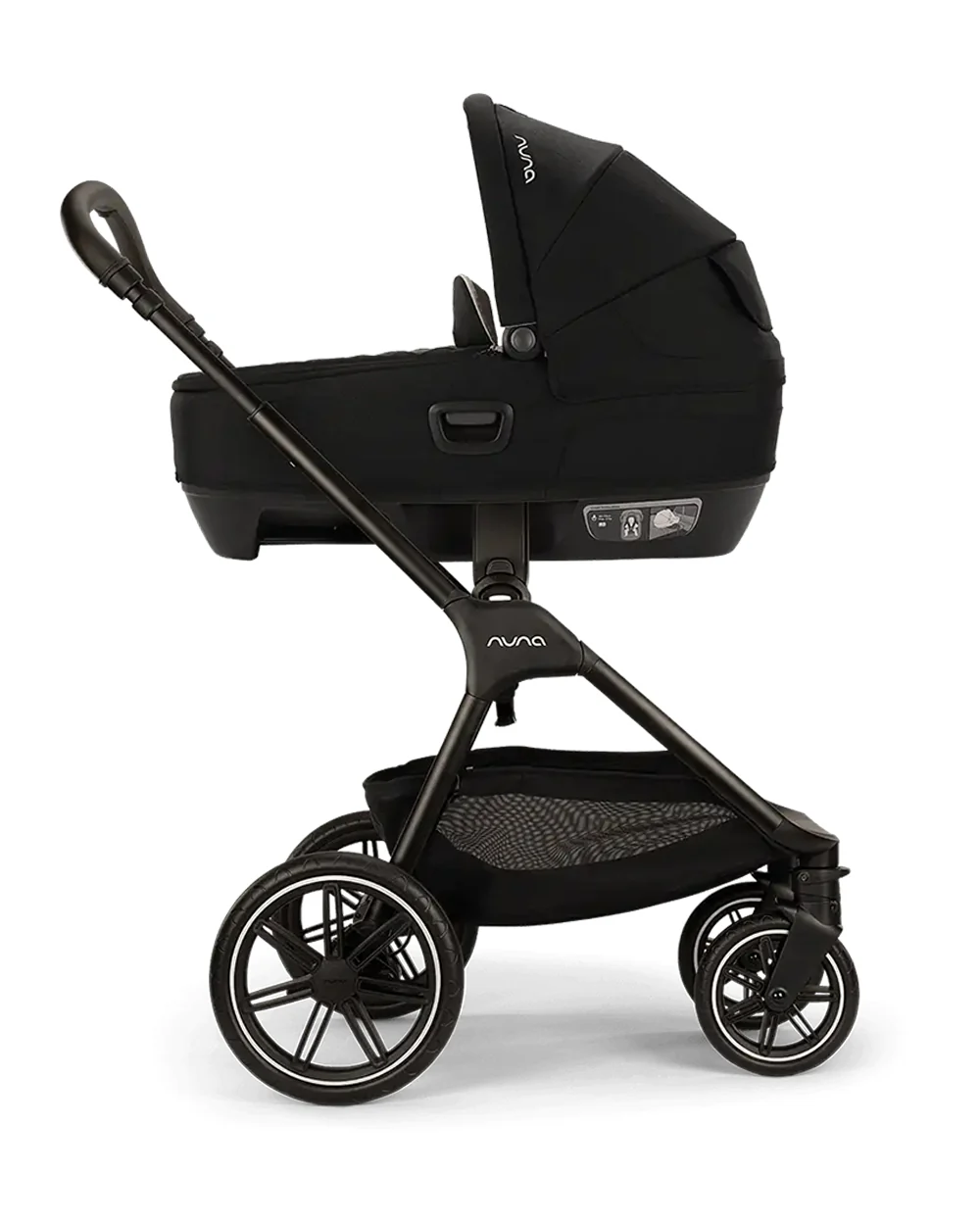 Nuna TRIV LX Baby Stroller-With Cup Holder-2025 Edition-All Terrain Big Rear Wheels-Reversible & Near Flat Reclining Seat-One Hand Fold-2 Years Warranty-For 0 to 4 Years (Upto 22 Kg)-Caviar - Image 18