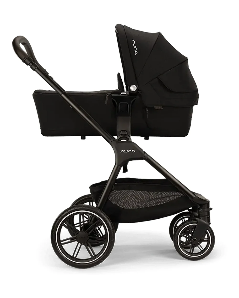 Nuna TRIV LX Baby Stroller-With Cup Holder-2025 Edition-All Terrain Big Rear Wheels-Reversible & Near Flat Reclining Seat-One Hand Fold-2 Years Warranty-For 0 to 4 Years (Upto 22 Kg)-Caviar - Image 19