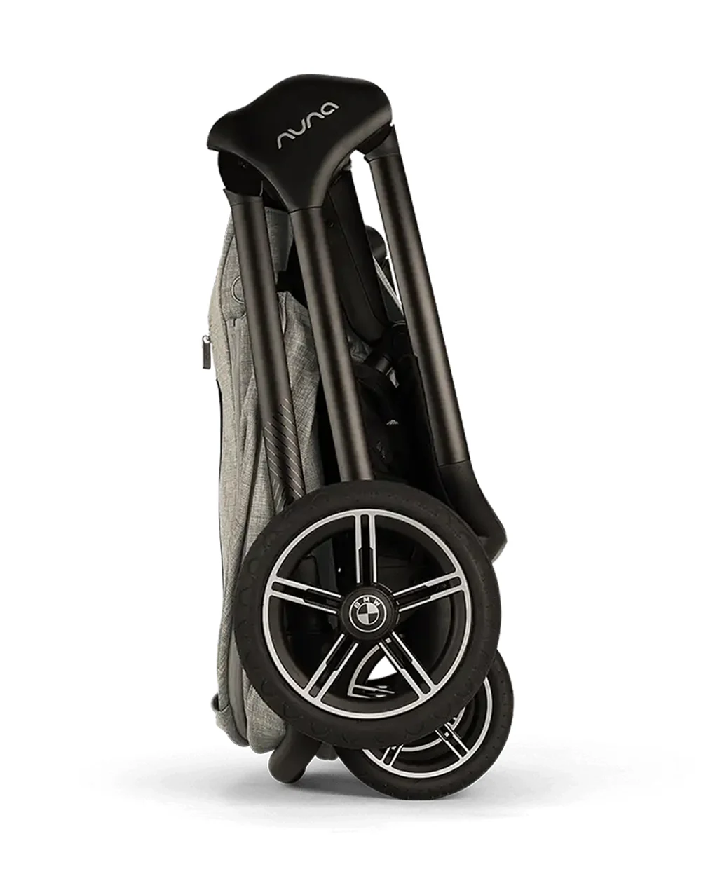 Nuna TRIV Next BMW Collection Stroller-With Cup Holder-Metal BMW Badge On Window Flap-Exclusvie Wheels With BMW Trinity Pattern-2 Years Warranty-Pram for 0 to 4Y (Upto 22 Kg)-Graphene - Image 17
