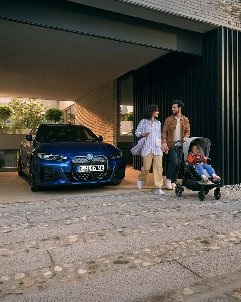 Nuna TRIV Next BMW Collection Stroller-With Cup Holder-Metal BMW Badge On Window Flap-Exclusvie Wheels With BMW Trinity Pattern-2 Years Warranty-Pram for 0 to 4Y (Upto 22 Kg)-Graphene - Image 24