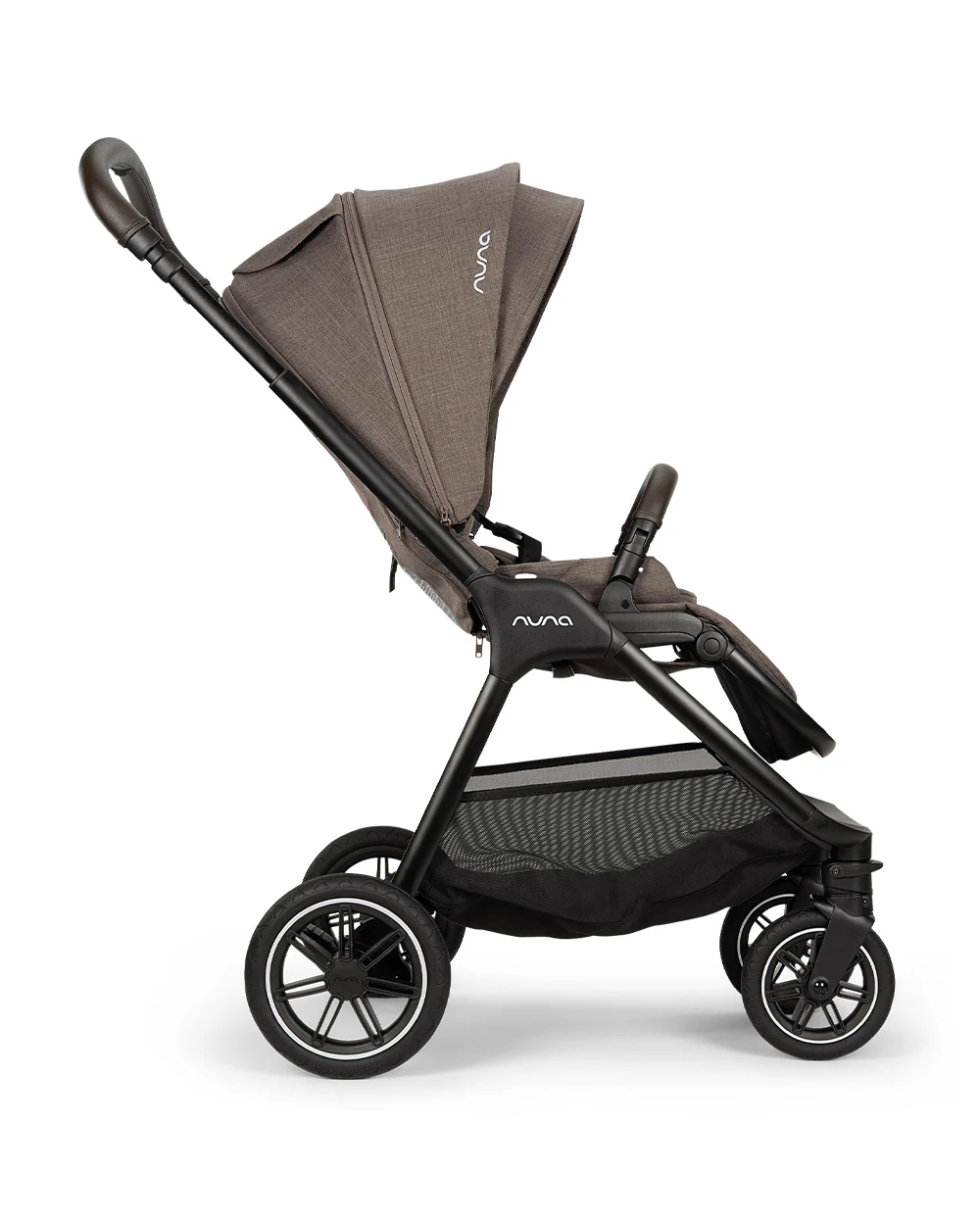 Nuna TRIV Next Baby Stroller-With Cup Holder-One Hand Fold-Includes Rain Cover & Post Adaptors-2 Years Warranty-Pram for 0 to 4Y (Upto 22Kg)-Chestnut - Image 13