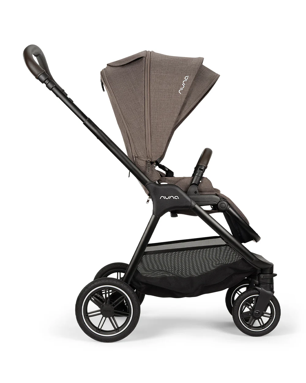 Nuna TRIV Next Baby Stroller-With Cup Holder-One Hand Fold-Includes Rain Cover & Post Adaptors-2 Years Warranty-Pram for 0 to 4Y (Upto 22Kg)-Chestnut - Image 12