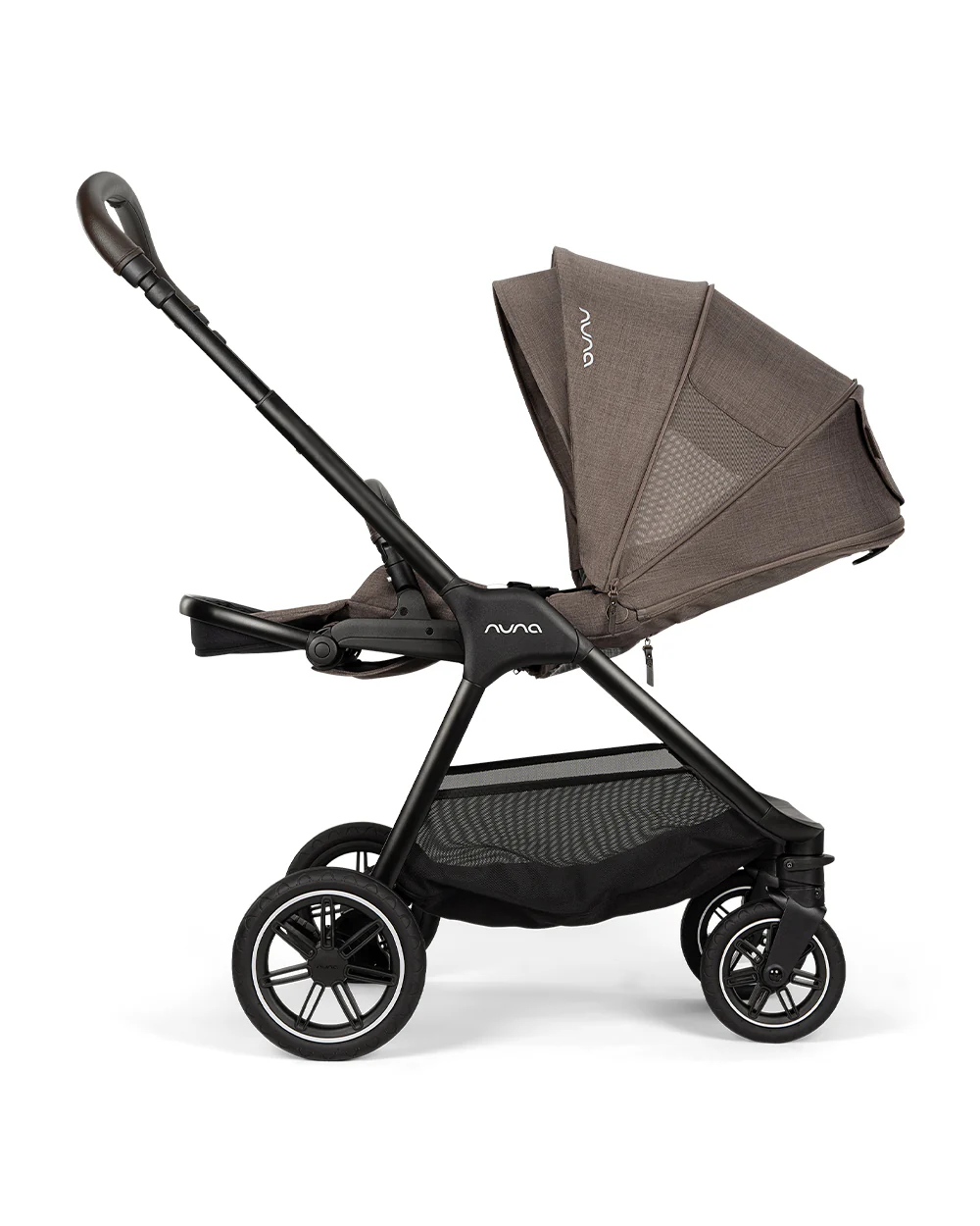 Nuna TRIV Next Baby Stroller-With Cup Holder-One Hand Fold-Includes Rain Cover & Post Adaptors-2 Years Warranty-Pram for 0 to 4Y (Upto 22Kg)-Chestnut - Image 11