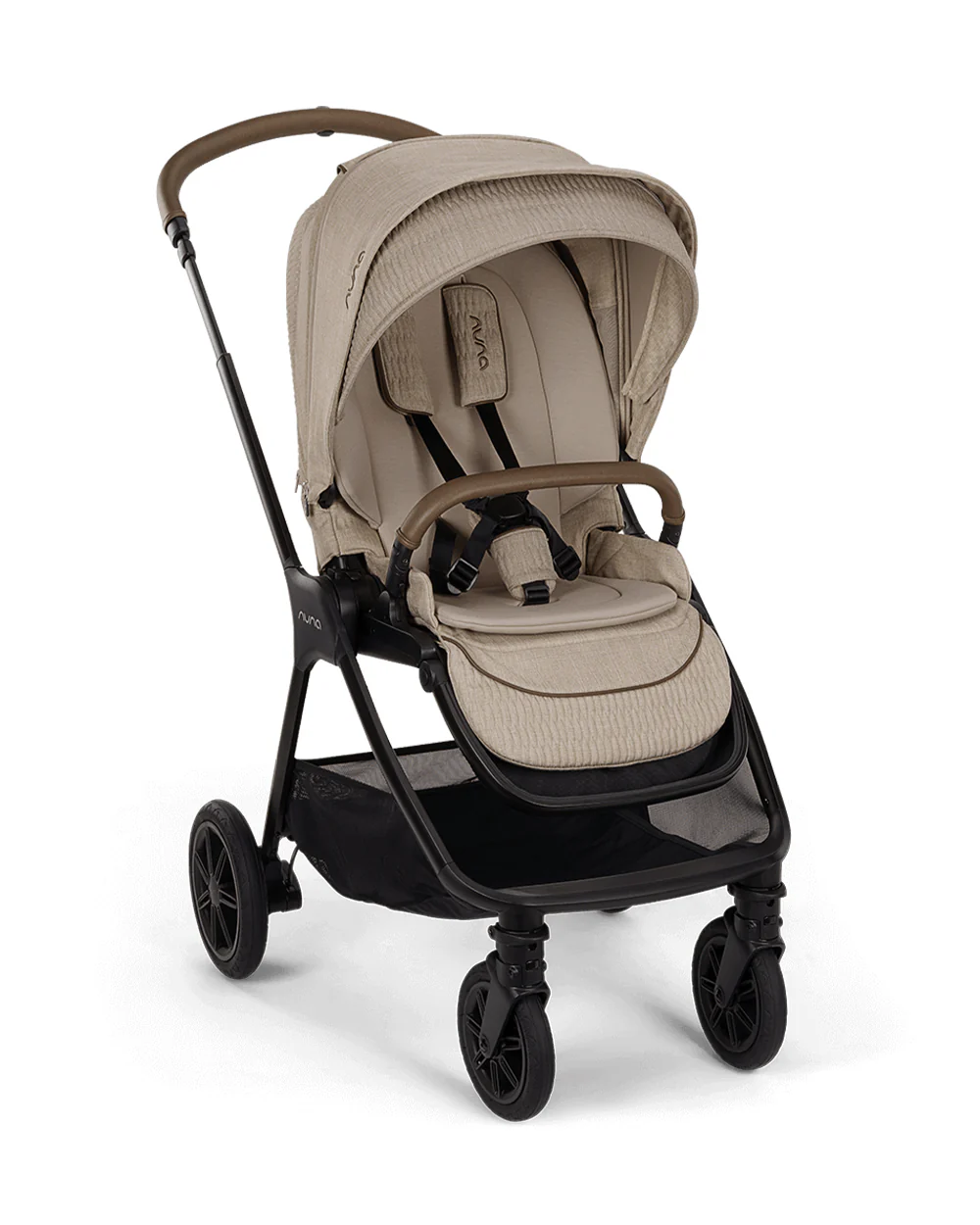 Nuna TRIV Next Baby Stroller-With Cup Holder-One Hand Fold-Includes Rain Cover & Post Adaptors-2 Years Warranty-Pram for 0 to 4Y (Upto 22Kg)-Cosmopolitan - Image 7
