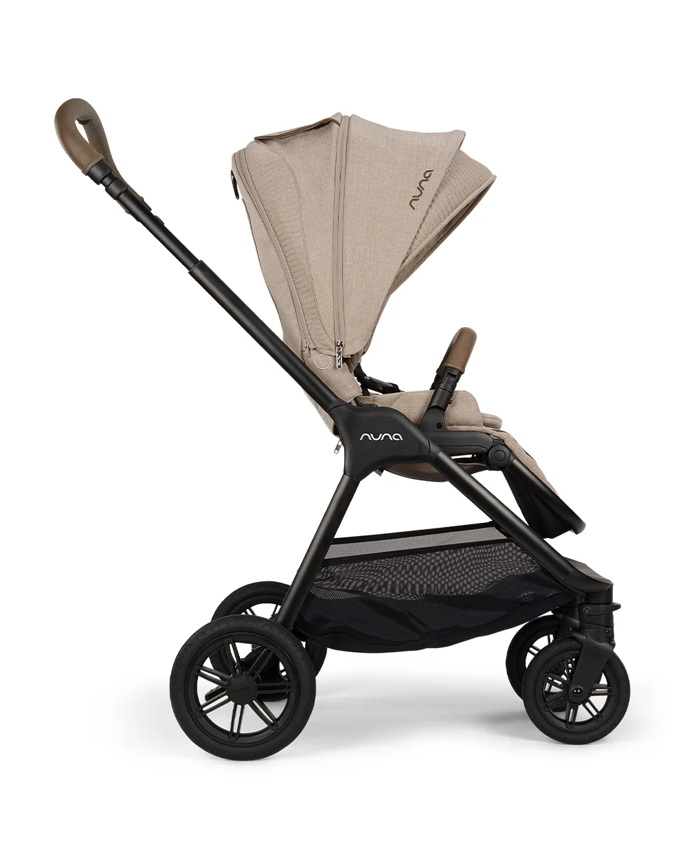 Nuna TRIV Next Baby Stroller-With Cup Holder-One Hand Fold-Includes Rain Cover & Post Adaptors-2 Years Warranty-Pram for 0 to 4Y (Upto 22Kg)-Cosmopolitan - Image 8