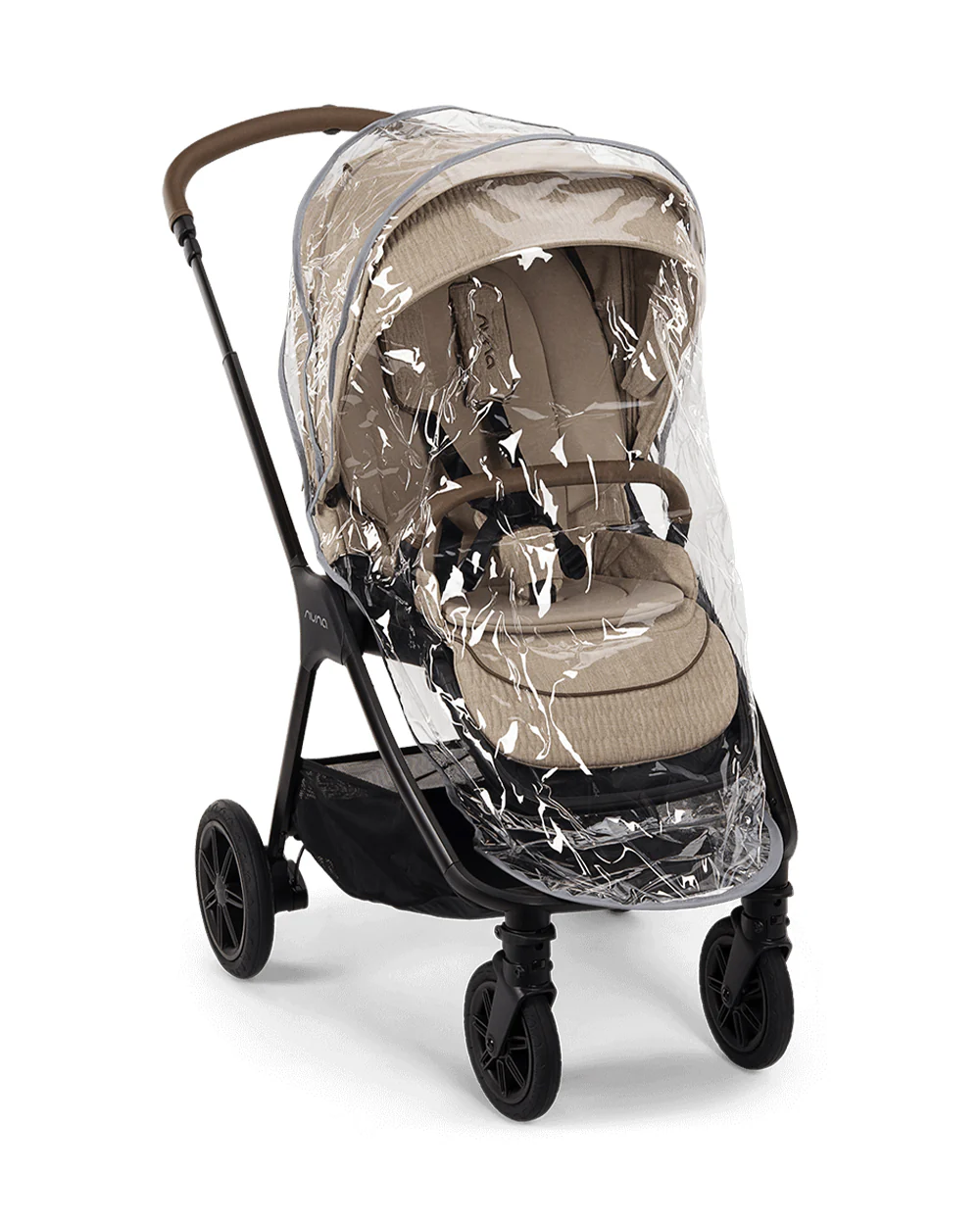 Nuna TRIV Next Baby Stroller-With Cup Holder-One Hand Fold-Includes Rain Cover & Post Adaptors-2 Years Warranty-Pram for 0 to 4Y (Upto 22Kg)-Cosmopolitan - Image 13