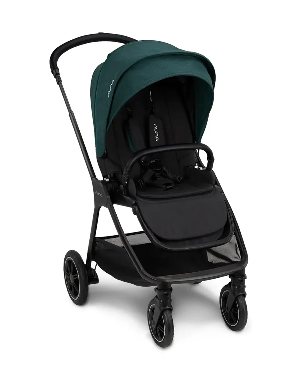 Nuna TRIV Next Baby Stroller-With Cup Holder-One Hand Fold-Includes Rain Cover & Post Adaptors-2 Years Warranty-Pram for 0 to 4Y (Upto 22Kg)-Lagoon - Image 10