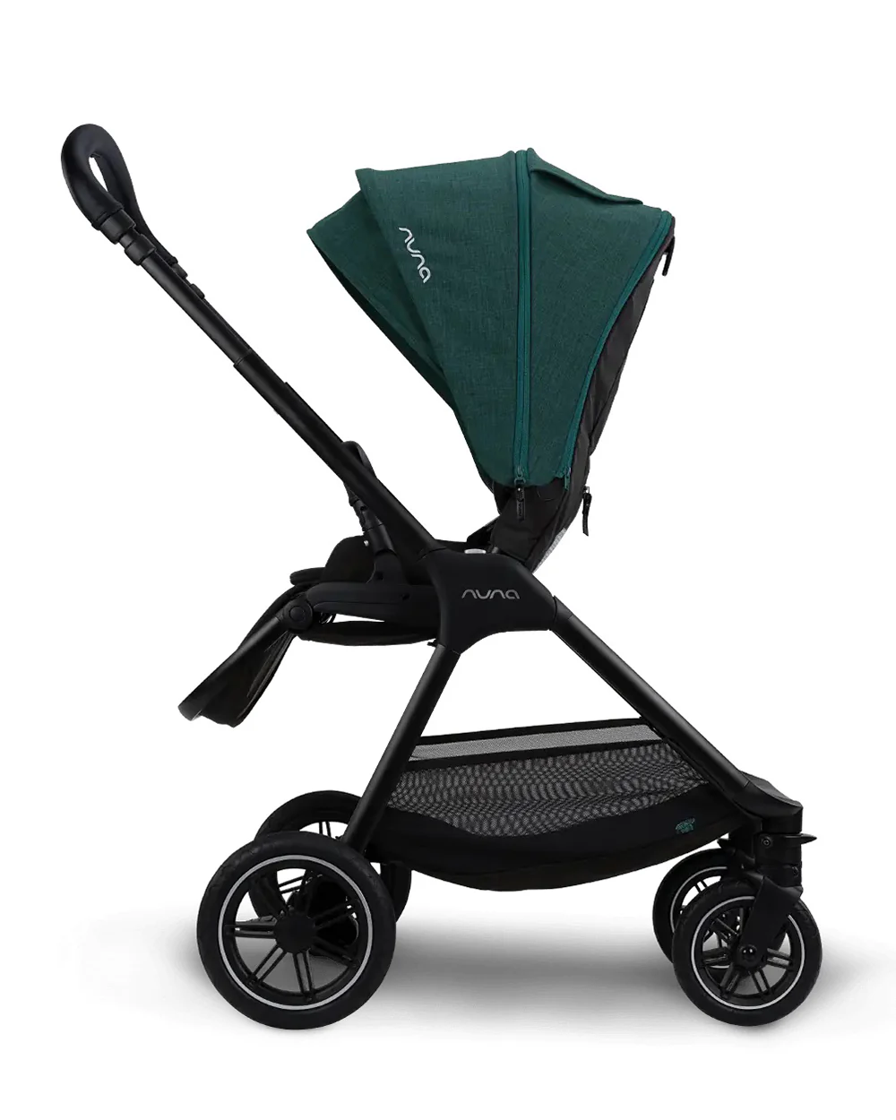 Nuna TRIV Next Baby Stroller-With Cup Holder-One Hand Fold-Includes Rain Cover & Post Adaptors-2 Years Warranty-Pram for 0 to 4Y (Upto 22Kg)-Lagoon - Image 8